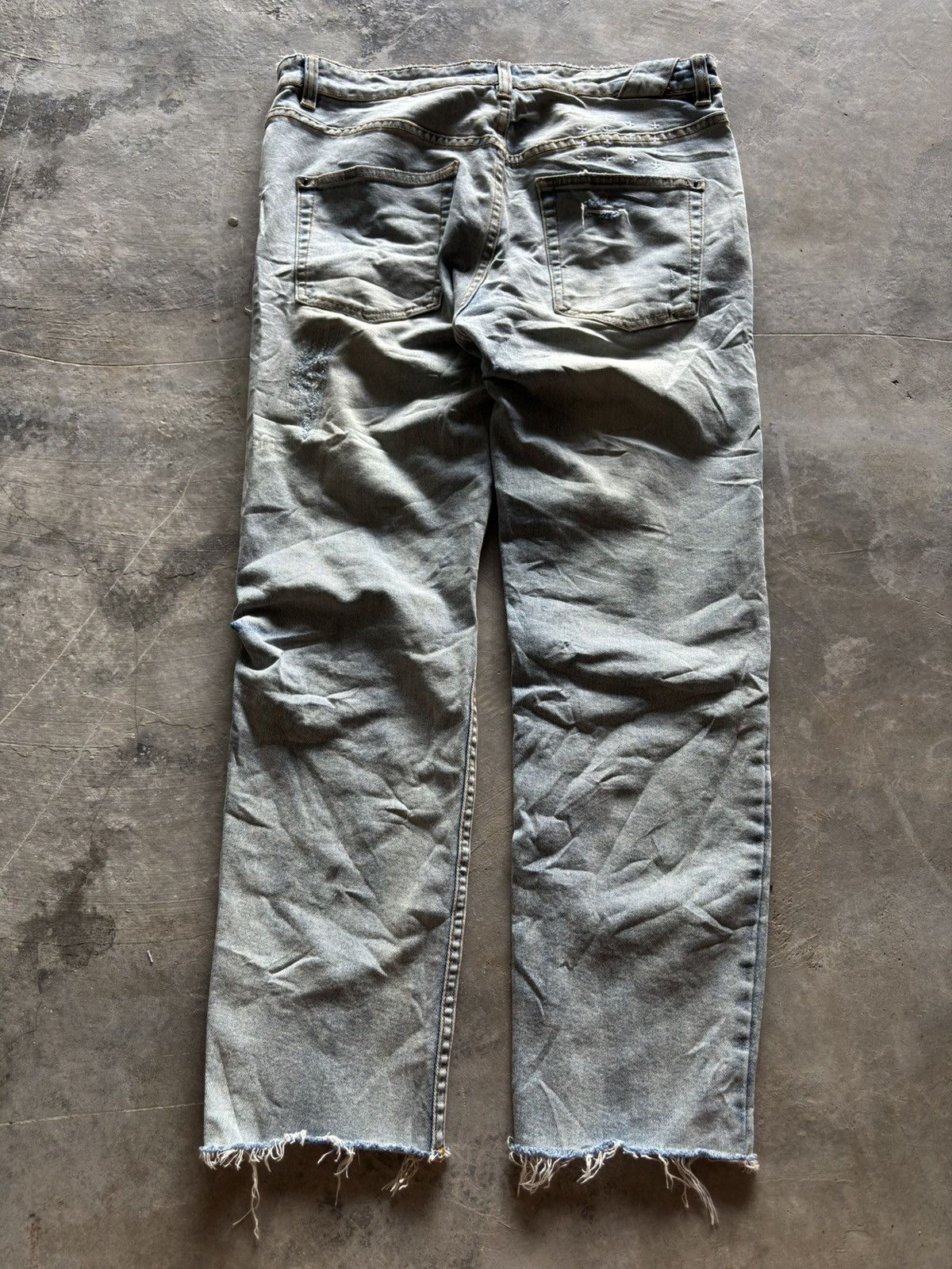 Ksubi KSUBI chitch chop slice n dice distressed denim acid wash Size US 34 / EU 50 - 16 Thumbnail