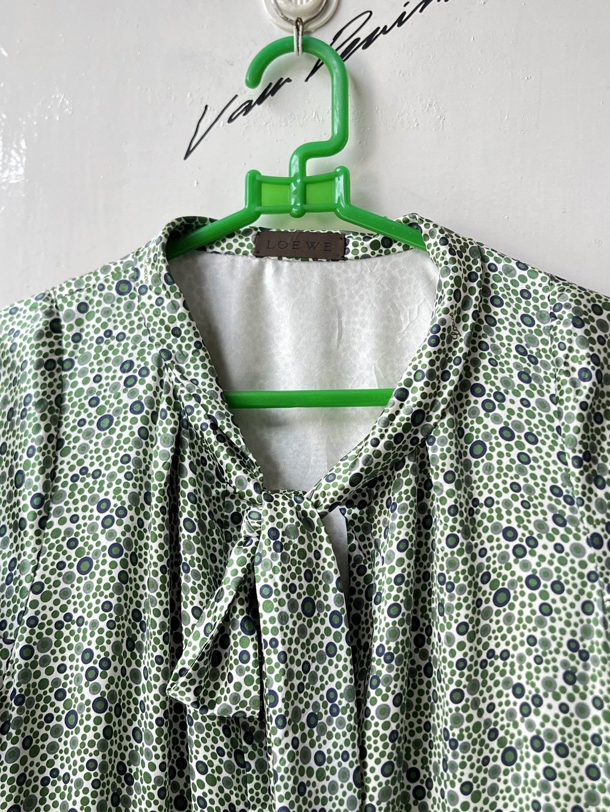Loewe LOEWE Green Motive Dress Size S / US 4 / IT 40 - 17 Thumbnail