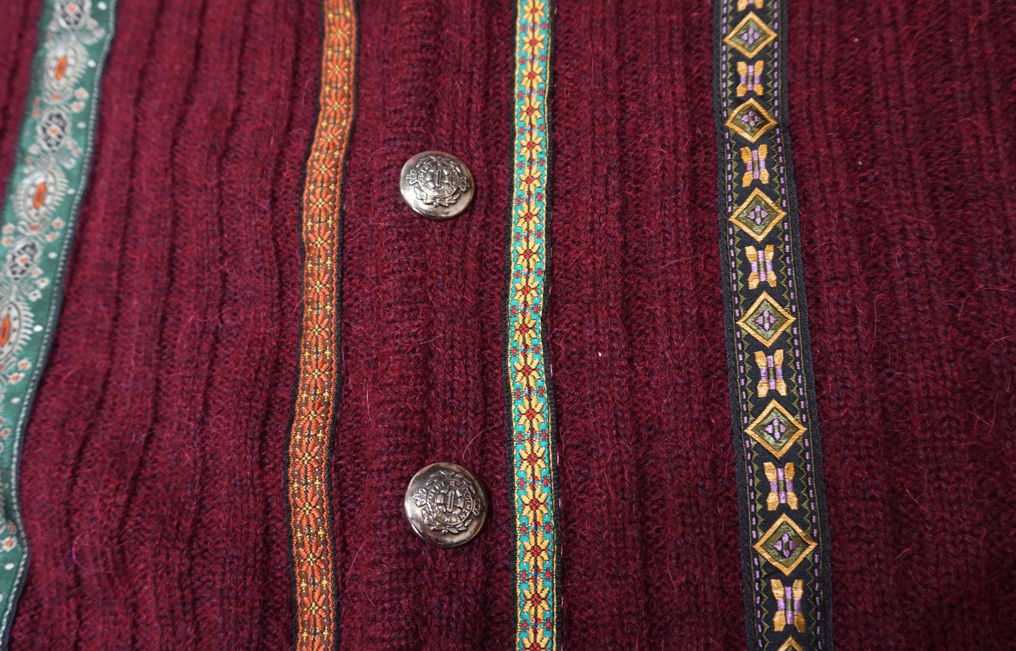 Dolce & Gabbana Early 90's Dolce & Gannana Knit Cardigan Size US L / EU 52-54 / 3 - 2 Thumbnail