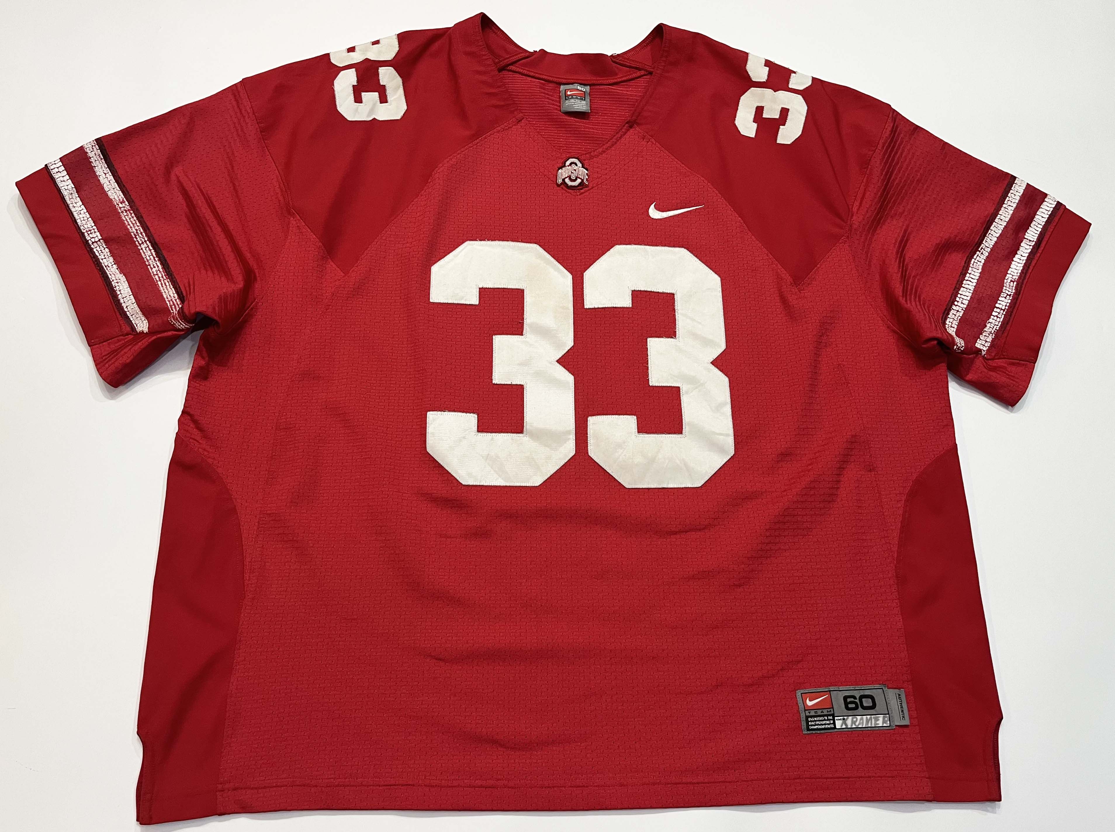 Nike Nike Authentic Ohio State Buckeyes LAURINAITIS #33 Jersey Size US XXL / EU 58 / 5 - 1 Thumbnail