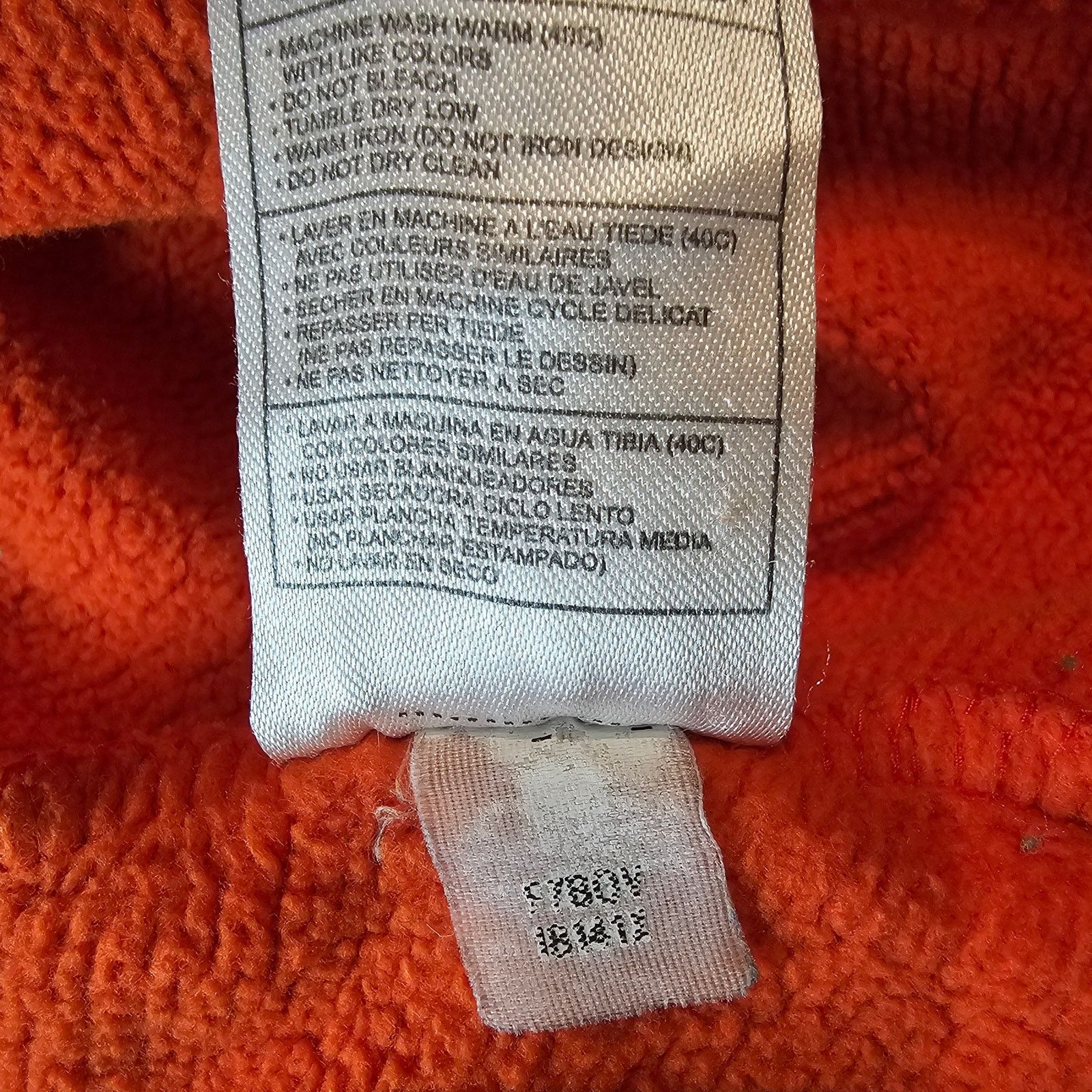Nike Nike Team Clemson Tigers Orange Zip Hoodie Jacket XXL 3896 Size US XXL / EU 58 / 5 - 7 Thumbnail