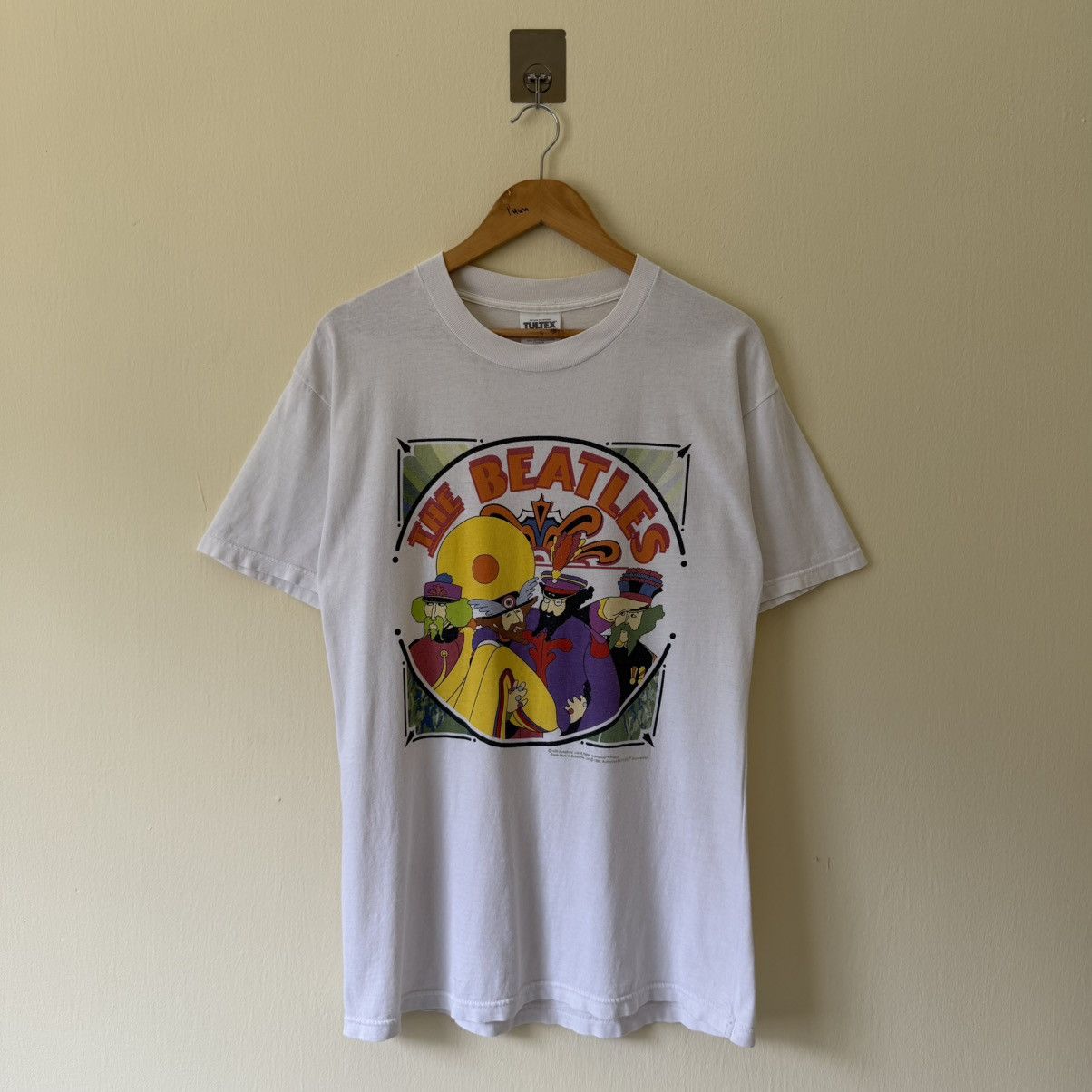 Band Tees Vintage Thrashed The Beatles Tee Shirt Size US L / EU 52-54 / 3 - 1 Thumbnail