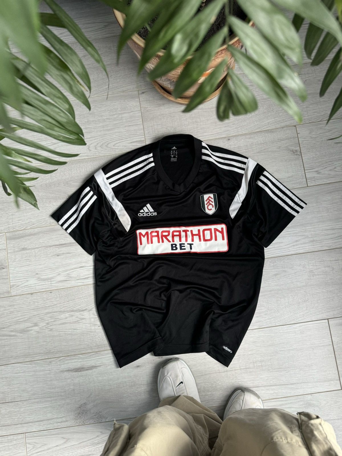 Adidas × Vintage Vintage Adidas Fulham soccer jersey shirt 2014 kit Size US L / EU 52-54 / 3 - 1 Thumbnail