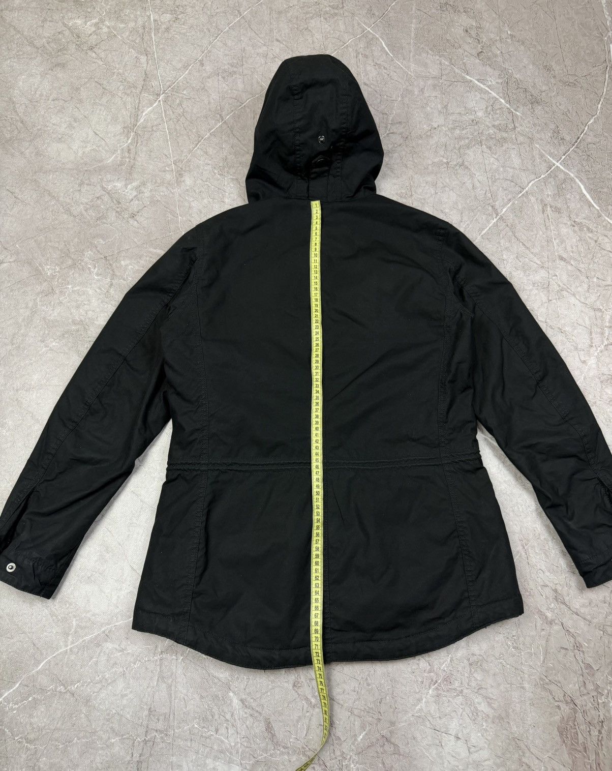Barbour Barbour Retail Fog Parka Black Waxed Cotton Small Size US S / EU 44-46 / 1 - 14 Thumbnail