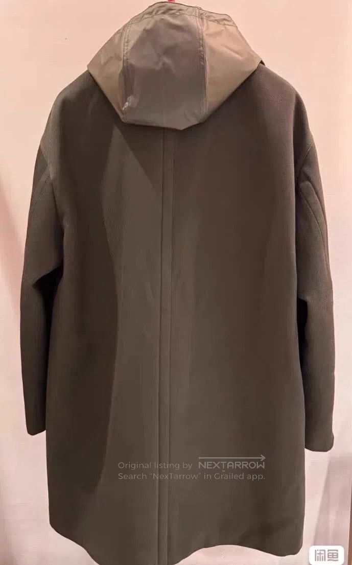 Hermes Hermes 100% wool coat, emerald green, chest pocket design, Size US M / EU 48-50 / 2 - 2 Thumbnail