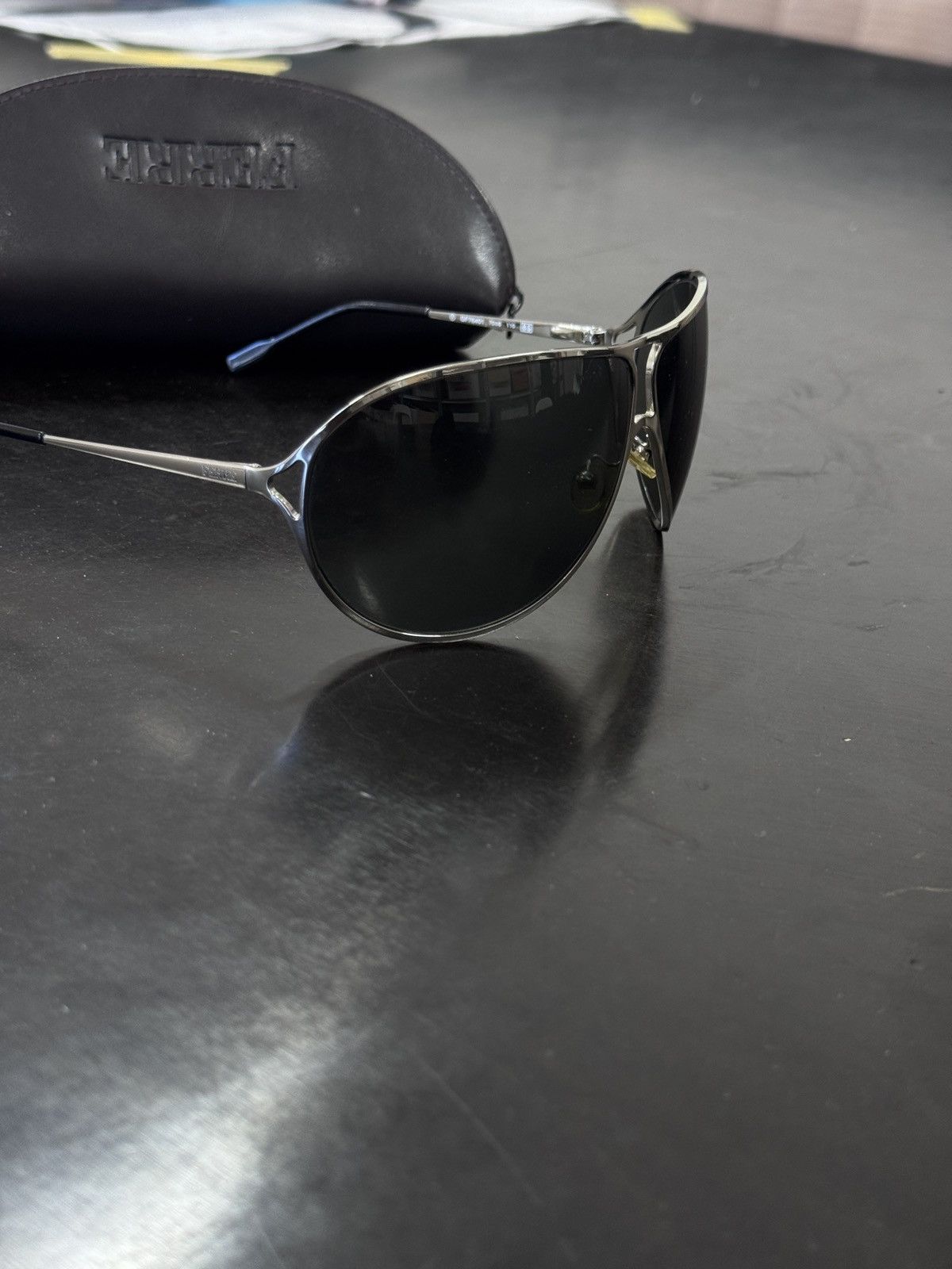 Gianfranco Ferre Archival Y2K Gianfranco Ferré Chrome Aviator Sunglasses Size ONE SIZE - 2 Thumbnail