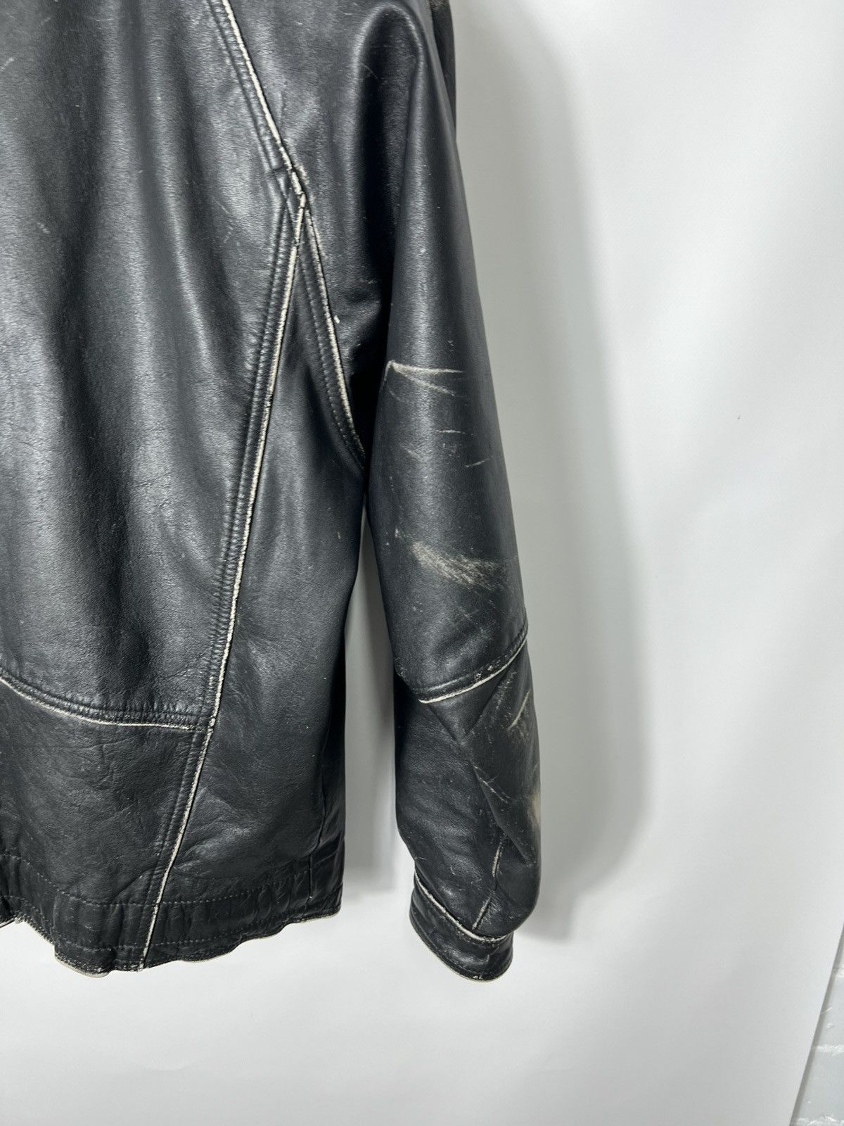 Indian Motorcycle Vintage very rare Indian Motorcycles Trapper Leather Jacket Size US M / EU 48-50 / 2 - 24 Thumbnail
