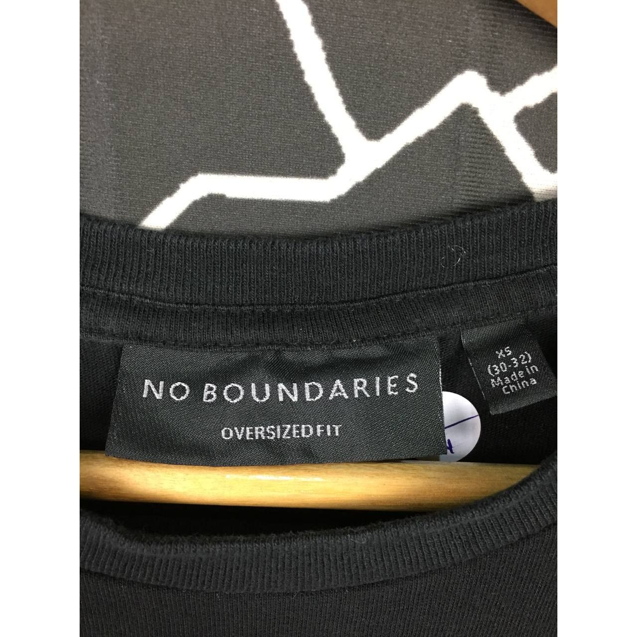 Vintage No Boundaries Oversized Fit Outsider Graphic Tee Size US XS / EU 42 / 0 - 8 Thumbnail