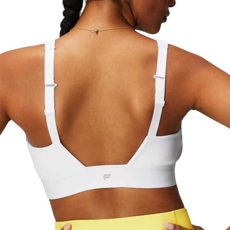 Fabletics Fabletics All Day Every Day Low Impact Bra in White, Size M Size M / US 6-8 / IT 42-44 - 3 Thumbnail