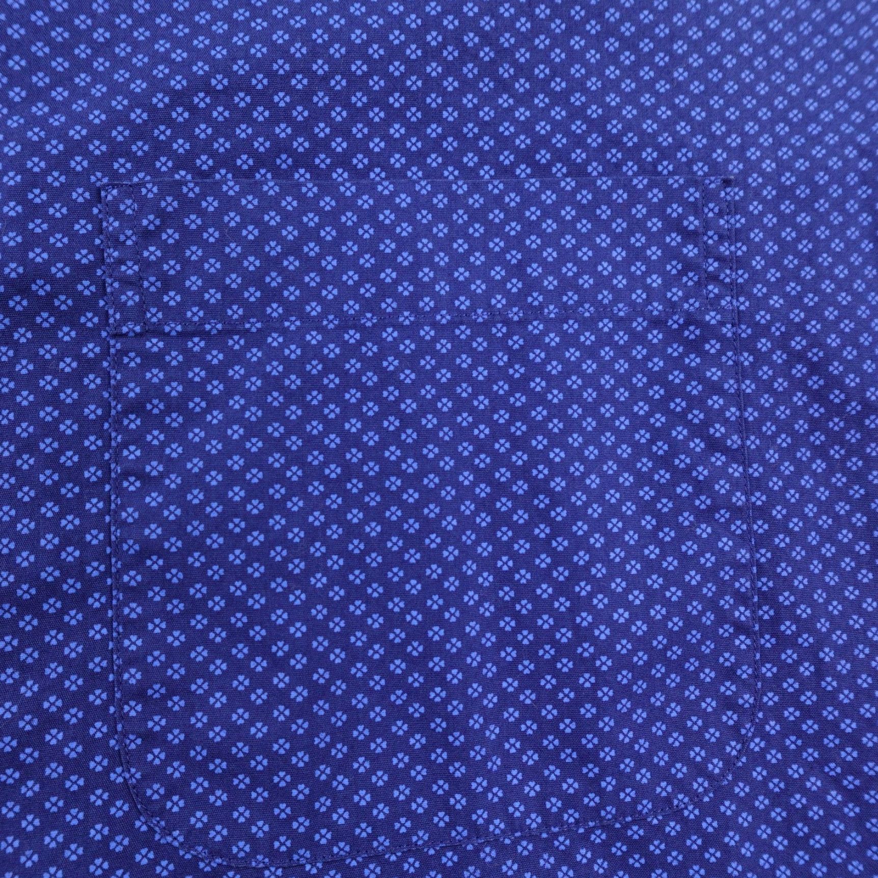Brooks Brothers Brooks Brothers Shirt Mens XL Blue Regent Geometric Button-Down Oxford OCBD Shirt Mens XL Blue Regent Geometric Button Down Oxford OCBD Size US XL / EU 56 / 4 - 3 Thumbnail