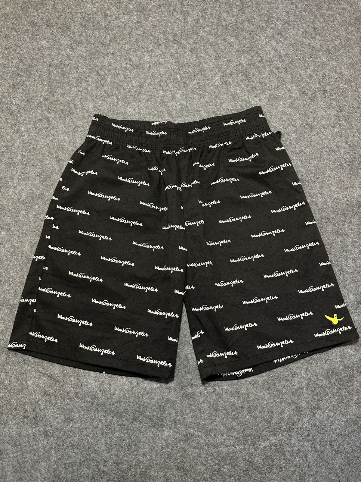 Shorty's Skateboards black Mark Gonzales print skate shorts. Size US 31 - 1 Thumbnail