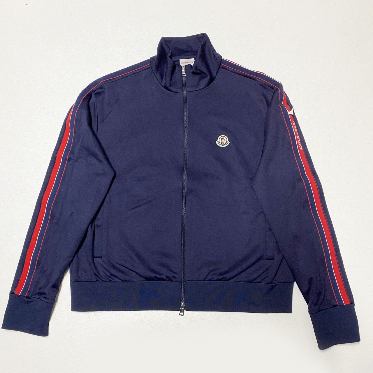 Moncler Moncler tricot zip sweatshirt jacket size 2XL XXL navy blue Size US XXL / EU 58 / 5 - 5 Thumbnail