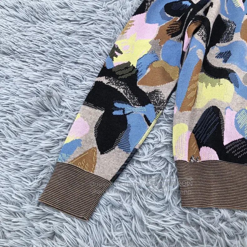 Dior Dior Flower graffiti knitwear sweater Size US M / EU 48-50 / 2 - 2 Thumbnail