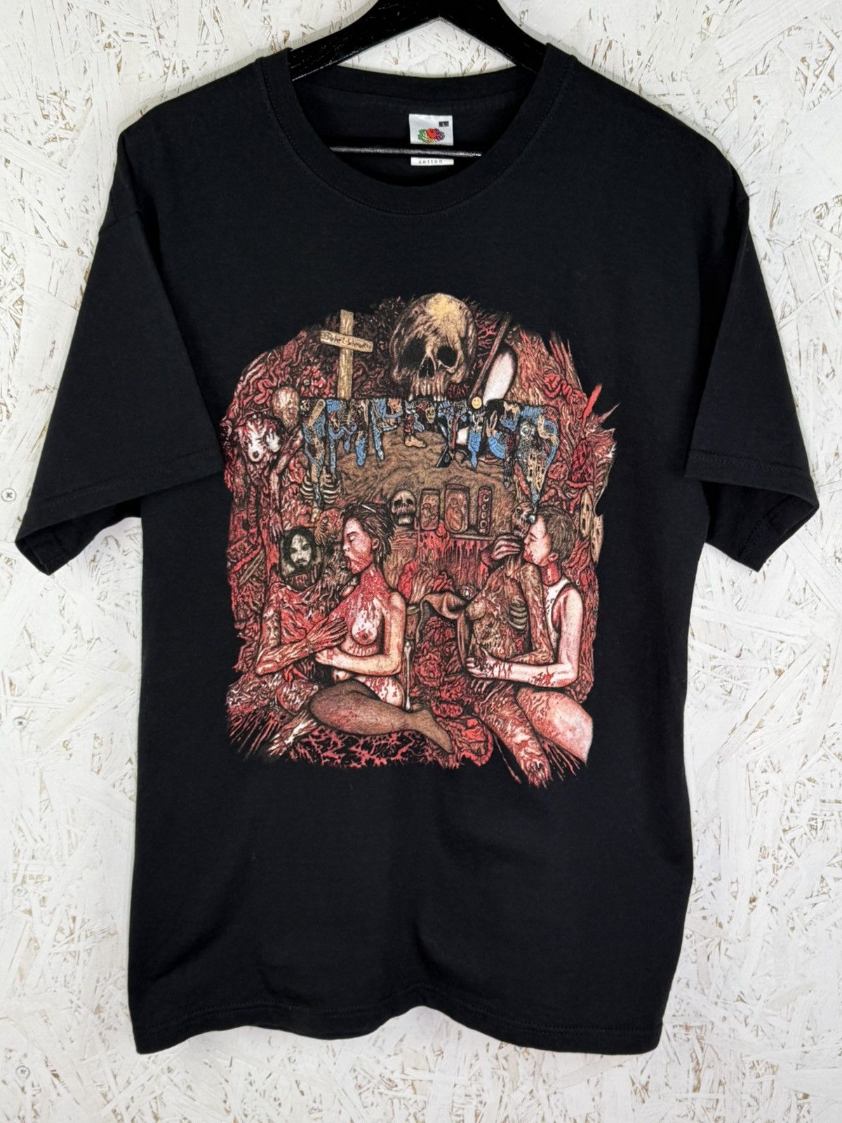 Band Tees × Vintage Vintage Konkhra deathmetal band 1999 | Grailed