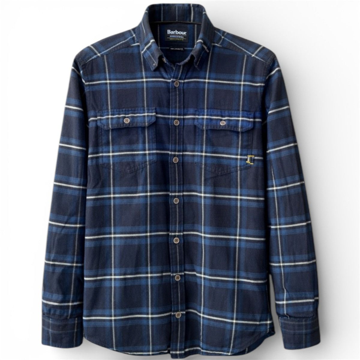 Barbour BARBOUR INTERNATIONAL ENGLAND FLANNEL CASUAL SHIRT BUTTON L Size US L / EU 52-54 / 3 - 1 Thumbnail