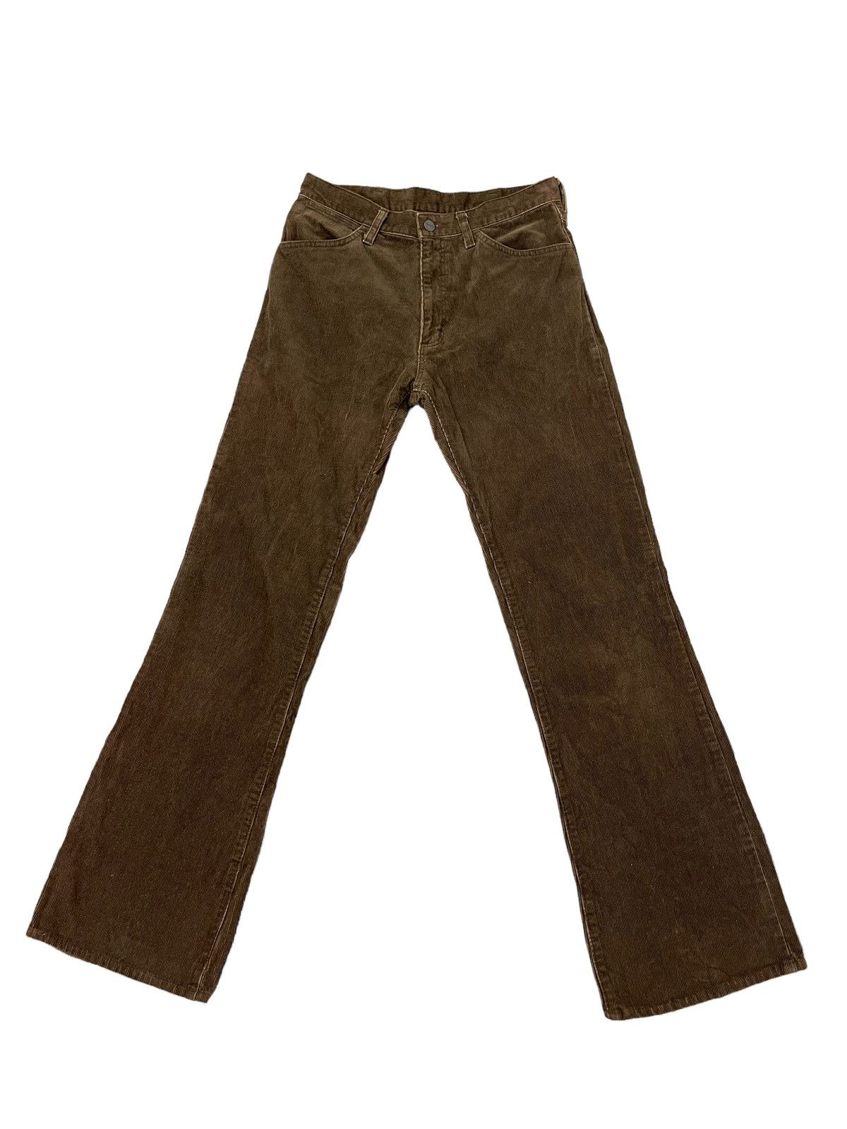 Japanese Brand Flare Jeans Wrangler Japan Corduroy Boot Cut 8🟦5 Size US 29 - 9 Thumbnail