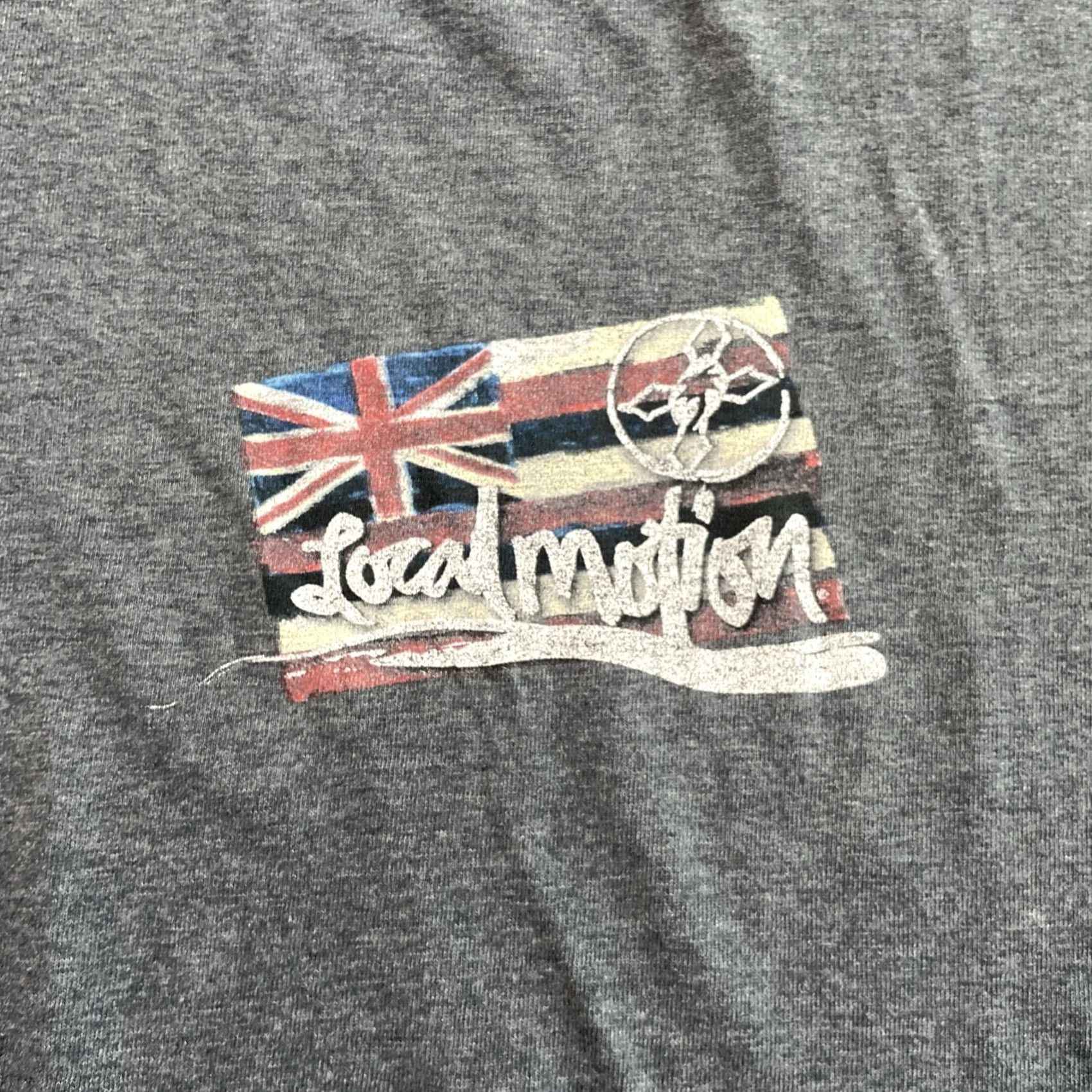 Vintage VINTAGE Local Motion T-Shirt Hawaiian Surf Beach Y2K M Mens Brown Cotton Knit Logo 90s Beach Hawaii Skater Islander Local Motion Shirt Size US M / EU 48-50 / 2 - 2 Thumbnail
