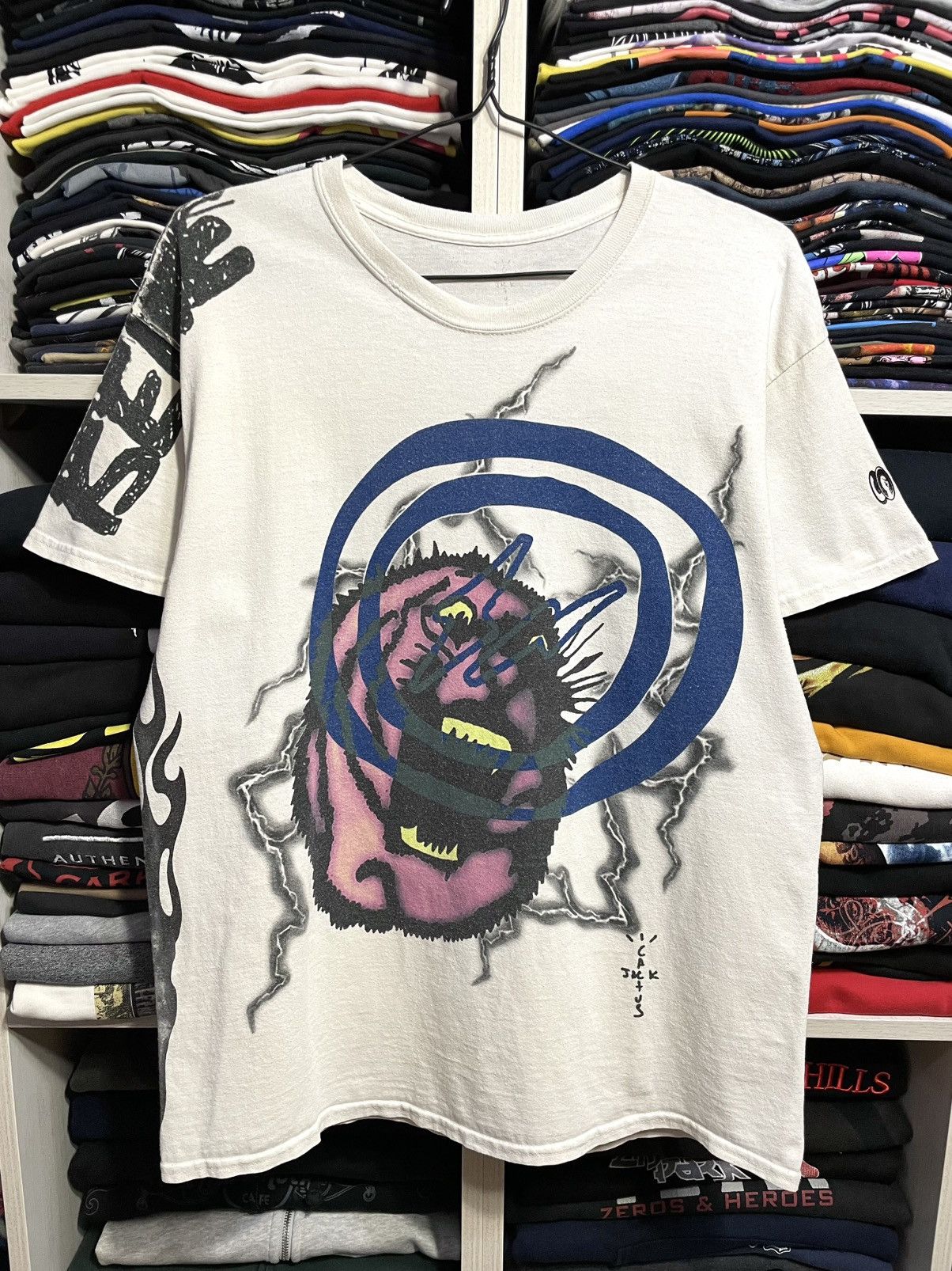 Travis Scott Travis Scott Cactus Jack Fragment Design Sunrise T-Shirt Size US M / EU 48-50 / 2 - 3 Thumbnail