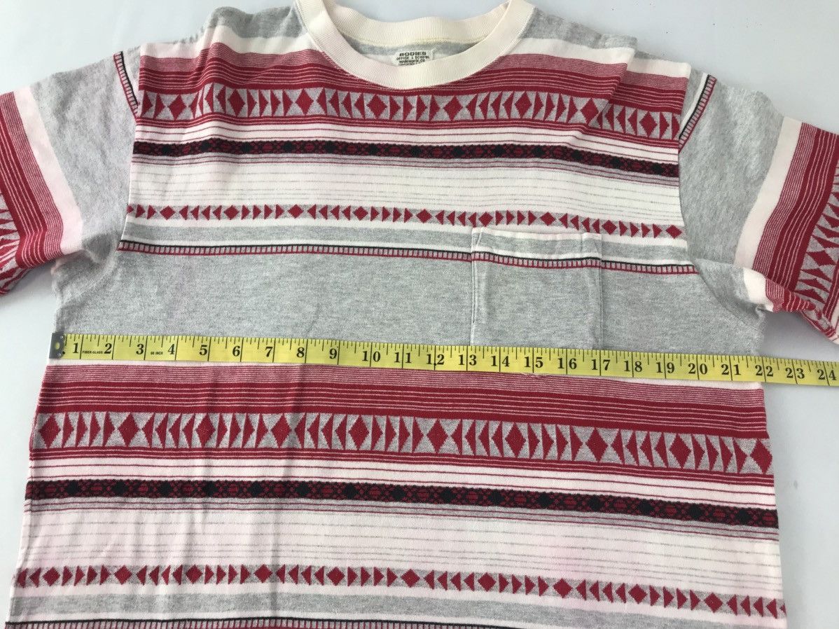 Warehouse 90s Bodies Warehouse Striped Navajo Printed Tee Size US L / EU 52-54 / 3 - 8 Thumbnail