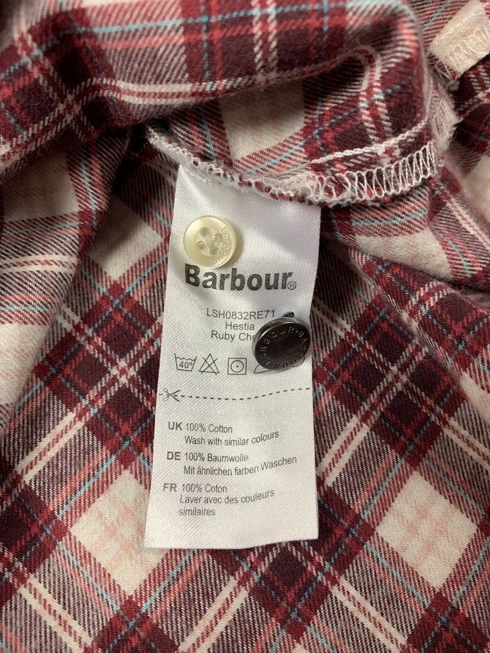 Barbour Barbour Women’s Shirt US 14 XL Multicolor Plaid Size XL / US 12-14 / IT 48-50 - 12 Thumbnail