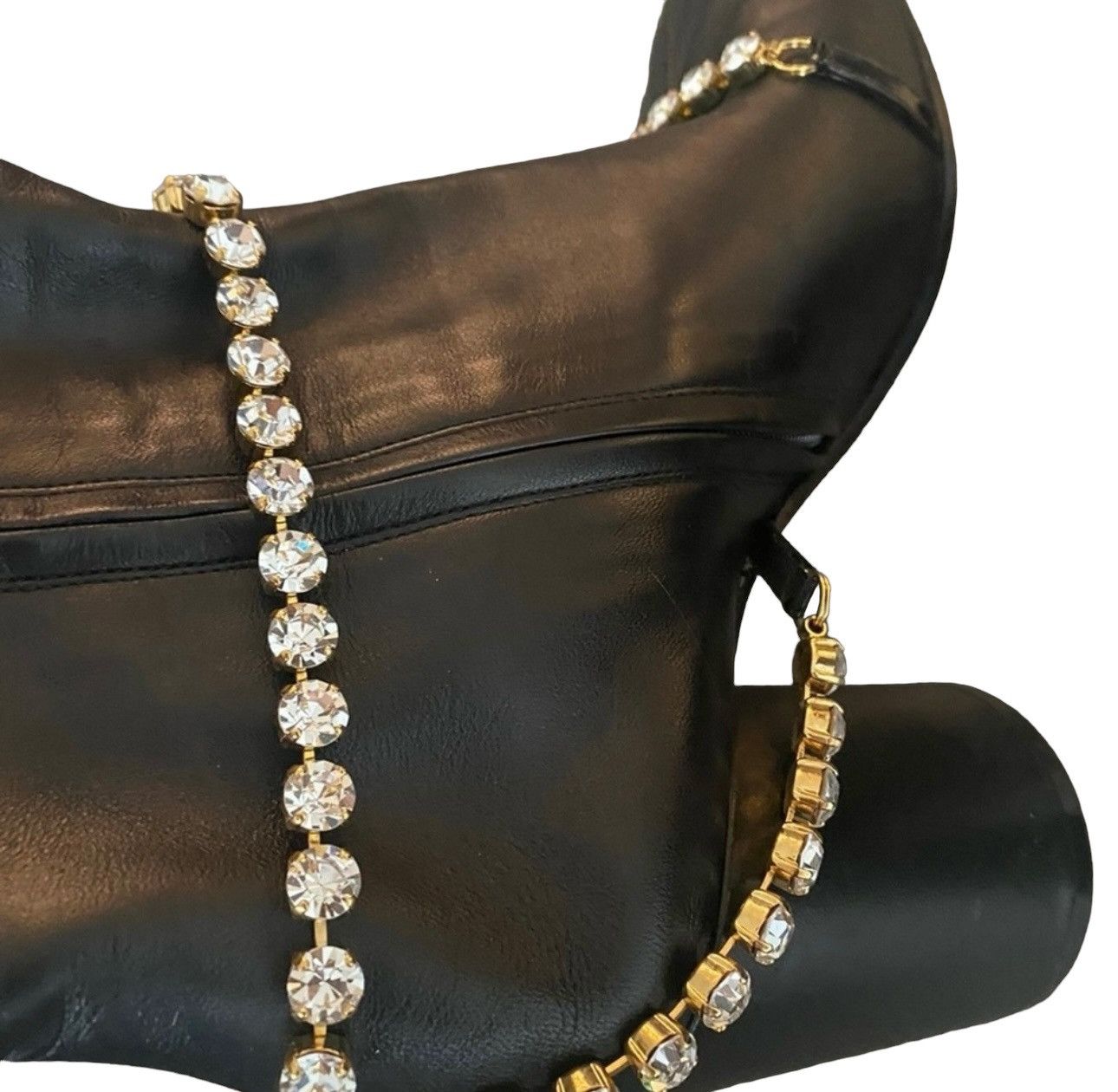 Maison Margiela Maison margiela leather rhinestone boots Size US 9 / IT 39 - 4 Thumbnail