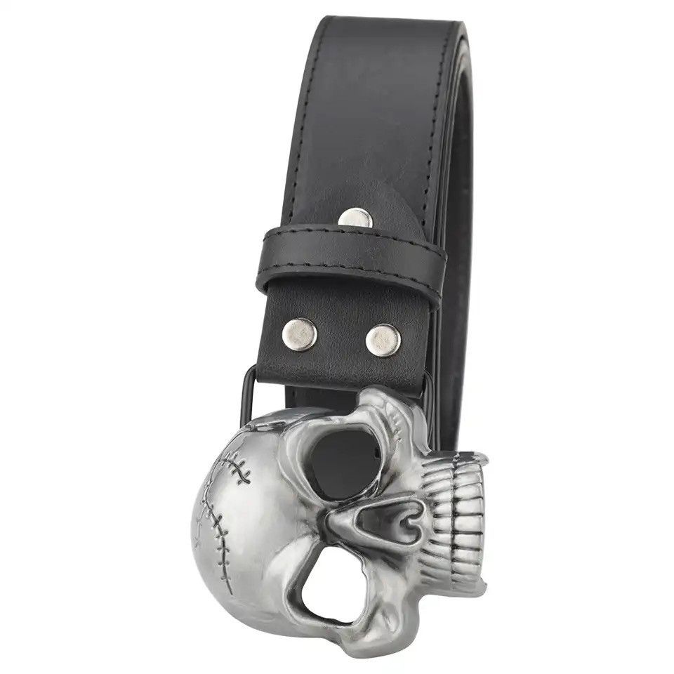 Other Skull Gothic Belt Size ONE SIZE - 2 Thumbnail