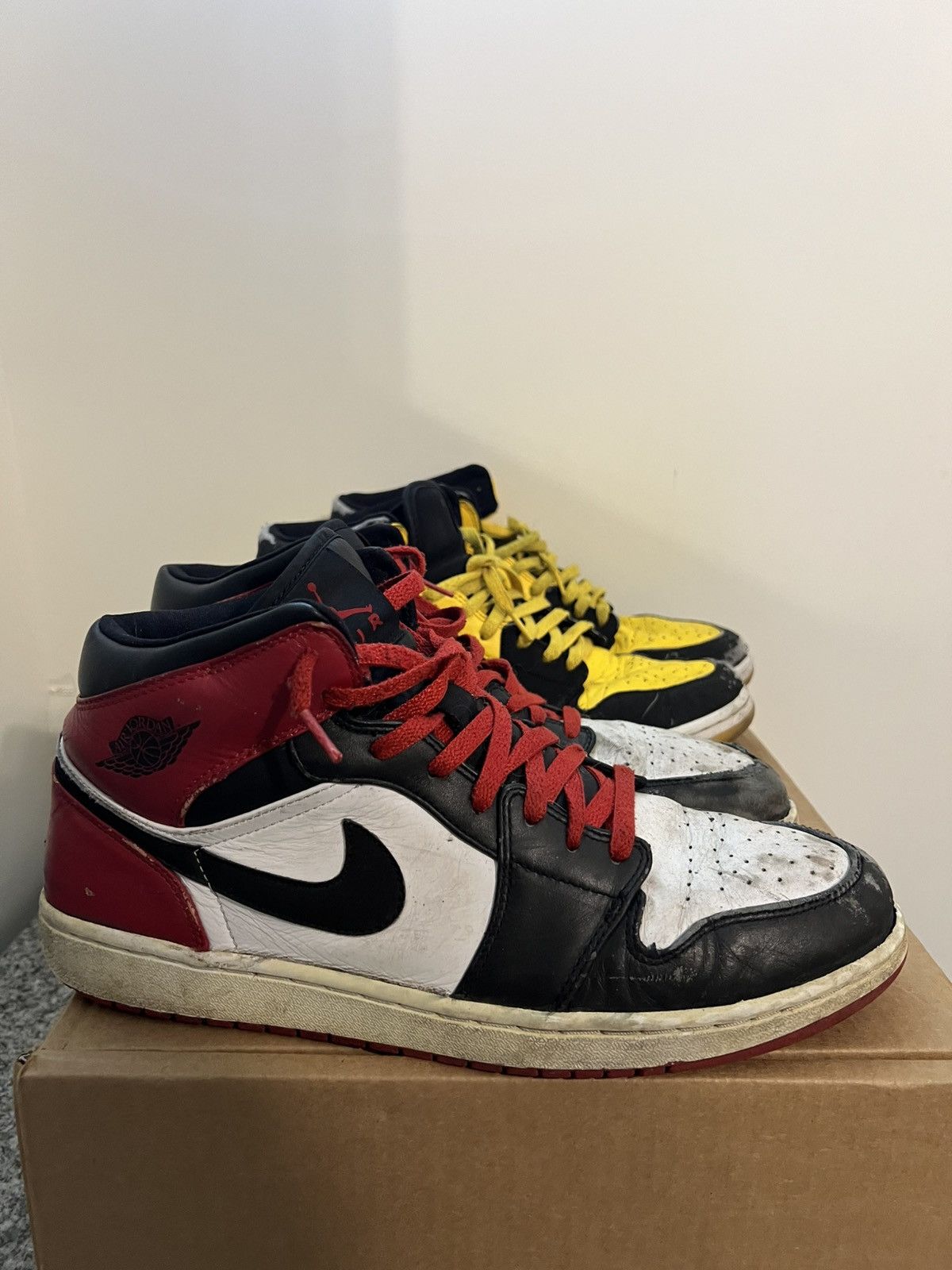 Jordan Brand Jordan 1 Old Love New Love Beginning Moments Pack 2007 Size US 12 / EU 45 - 2 Thumbnail