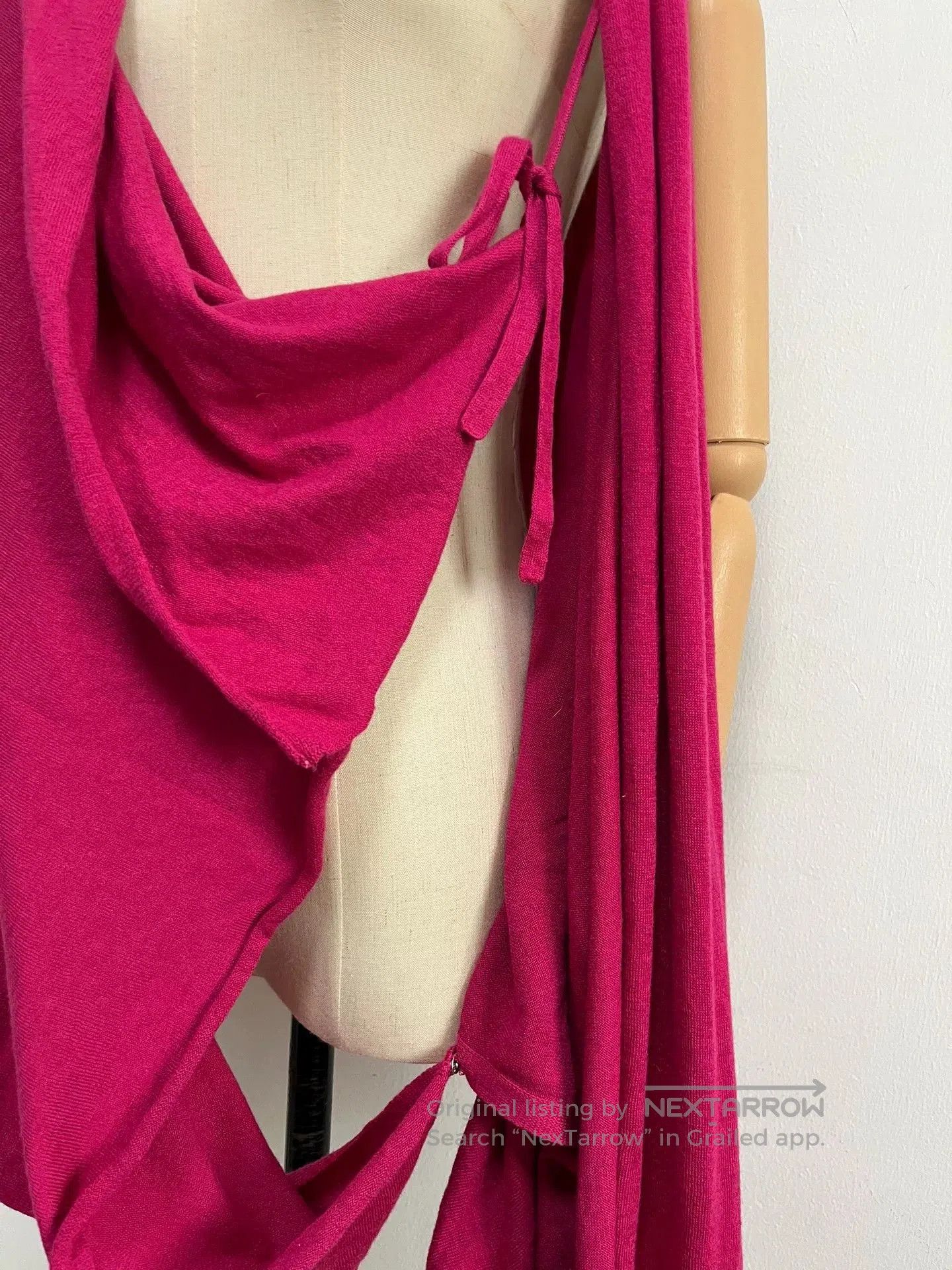 Vivienne Westwood Vivienne Westwood Pink Knit Scarf Top. Size M / US 6-8 / IT 42-44 - 6 Thumbnail