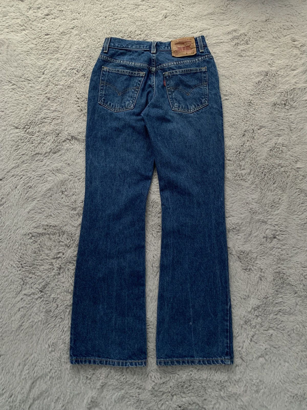 Levi's VINTAGE 90s LEVI'S 517 BOOTCUT JEANS Size US 29 - 9 Thumbnail