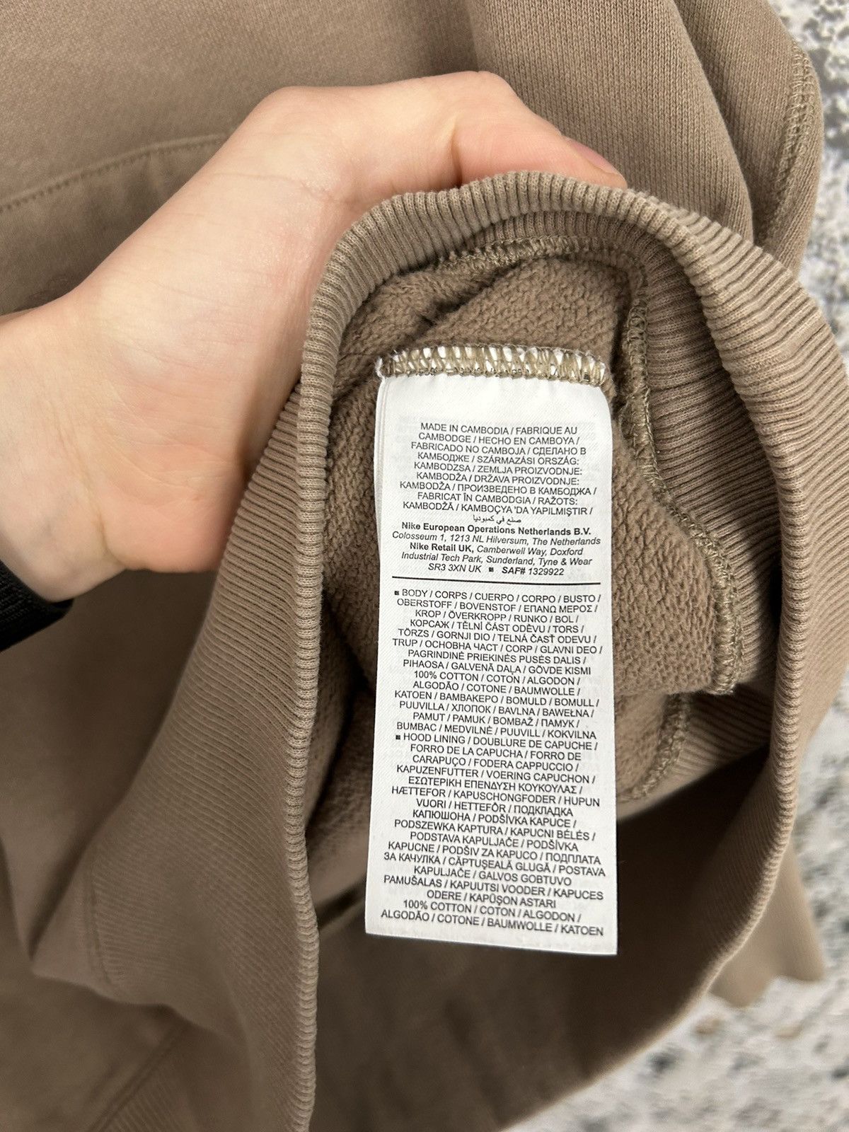 Nike Nike Brown Boxy Hoodie Streetwear Hype Swoosh Rare Sport Size US S / EU 44-46 / 1 - 5 Thumbnail