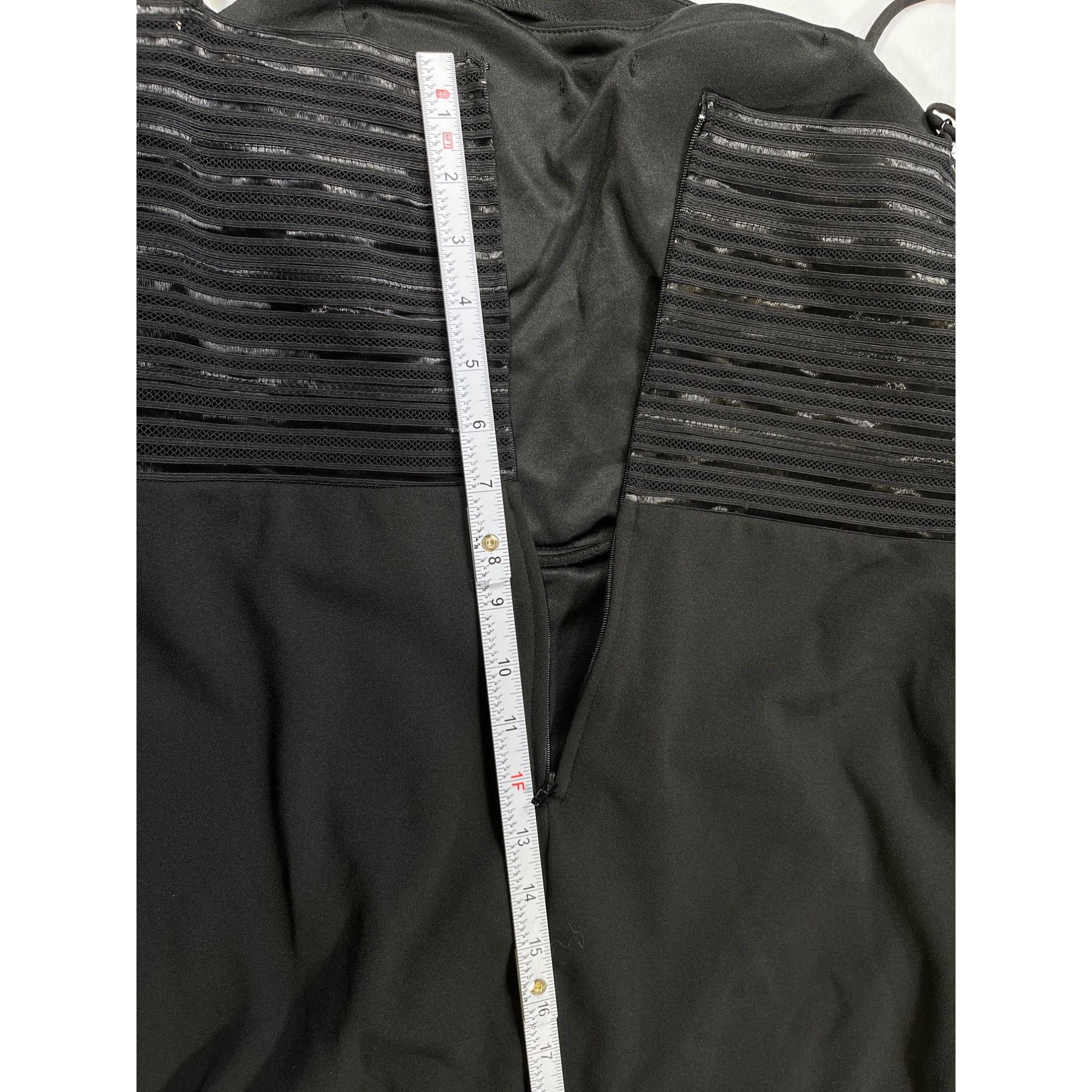 Other City Studio SKU 7611 Womens Black Midi Dress With Strappy Ba Size XL / US 12-14 / IT 48-50 - 6 Thumbnail