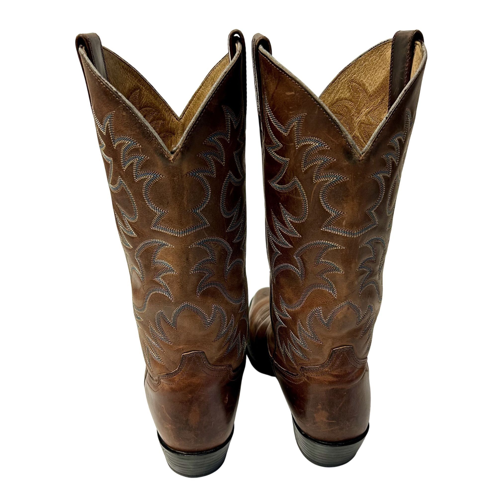 Ariat Ariat OILED Leather Cowboy Western RIDING WORK Boots Size US 10.5 / EU 43-44 - 9 Thumbnail