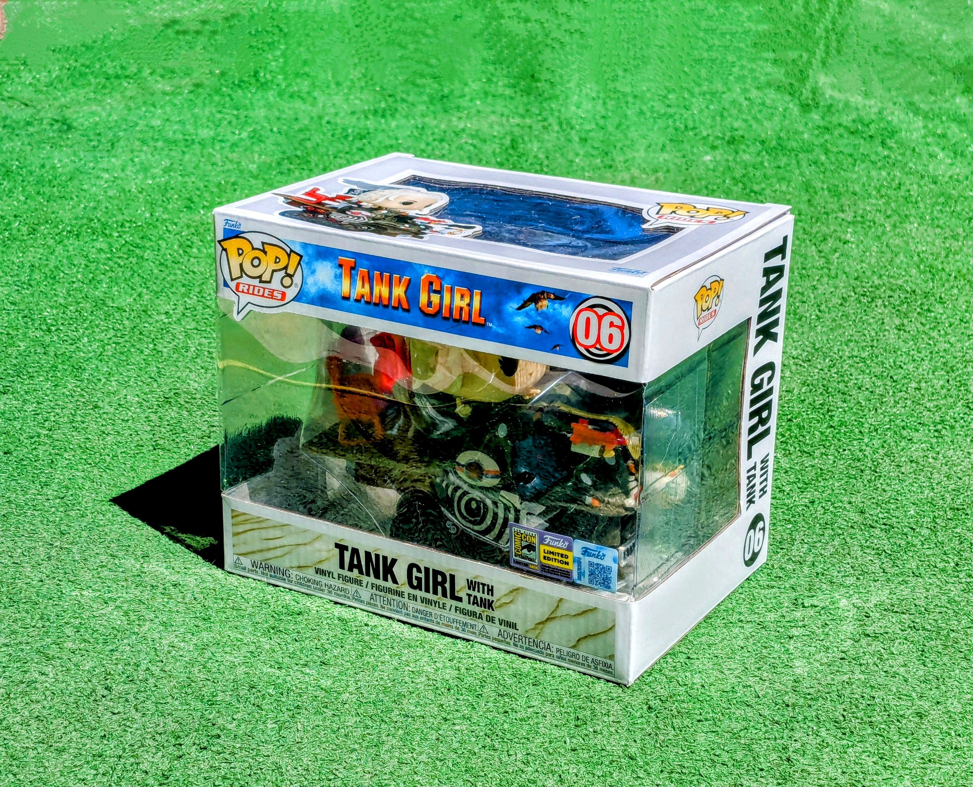 Universal Studios Tank Girl w/MKII Funko Pop!Rides Deluxe#06 SDCC Con Limited Size ONE SIZE - 1 Thumbnail
