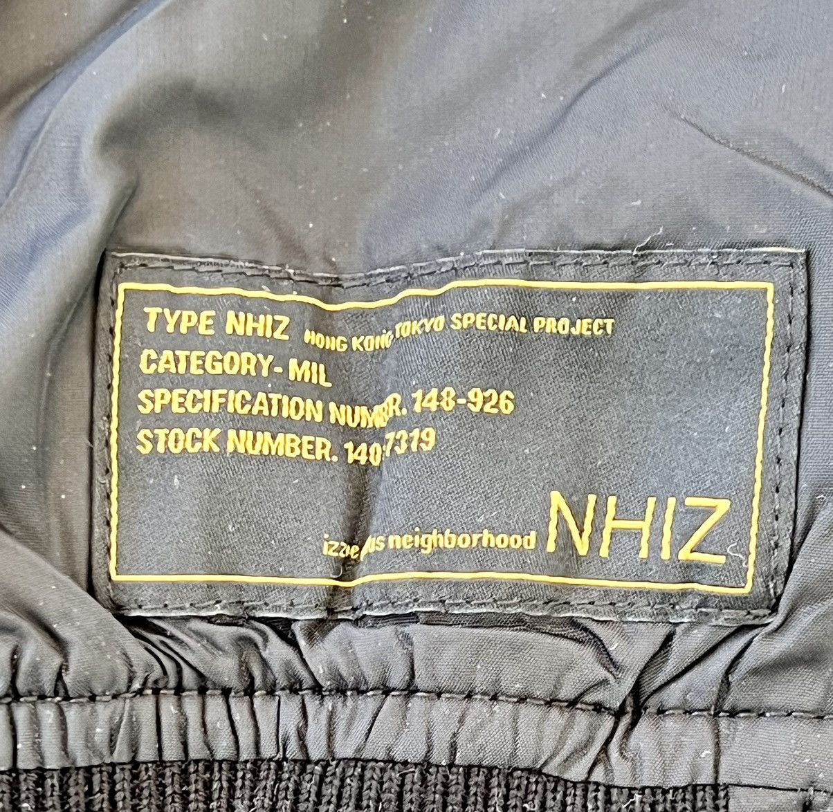 Neighborhood × izzue NEIGHBORHOOD X IZZUE COLLAB Patches Black Bomber Jacket Size US M / EU 48-50 / 2 - 8 Thumbnail