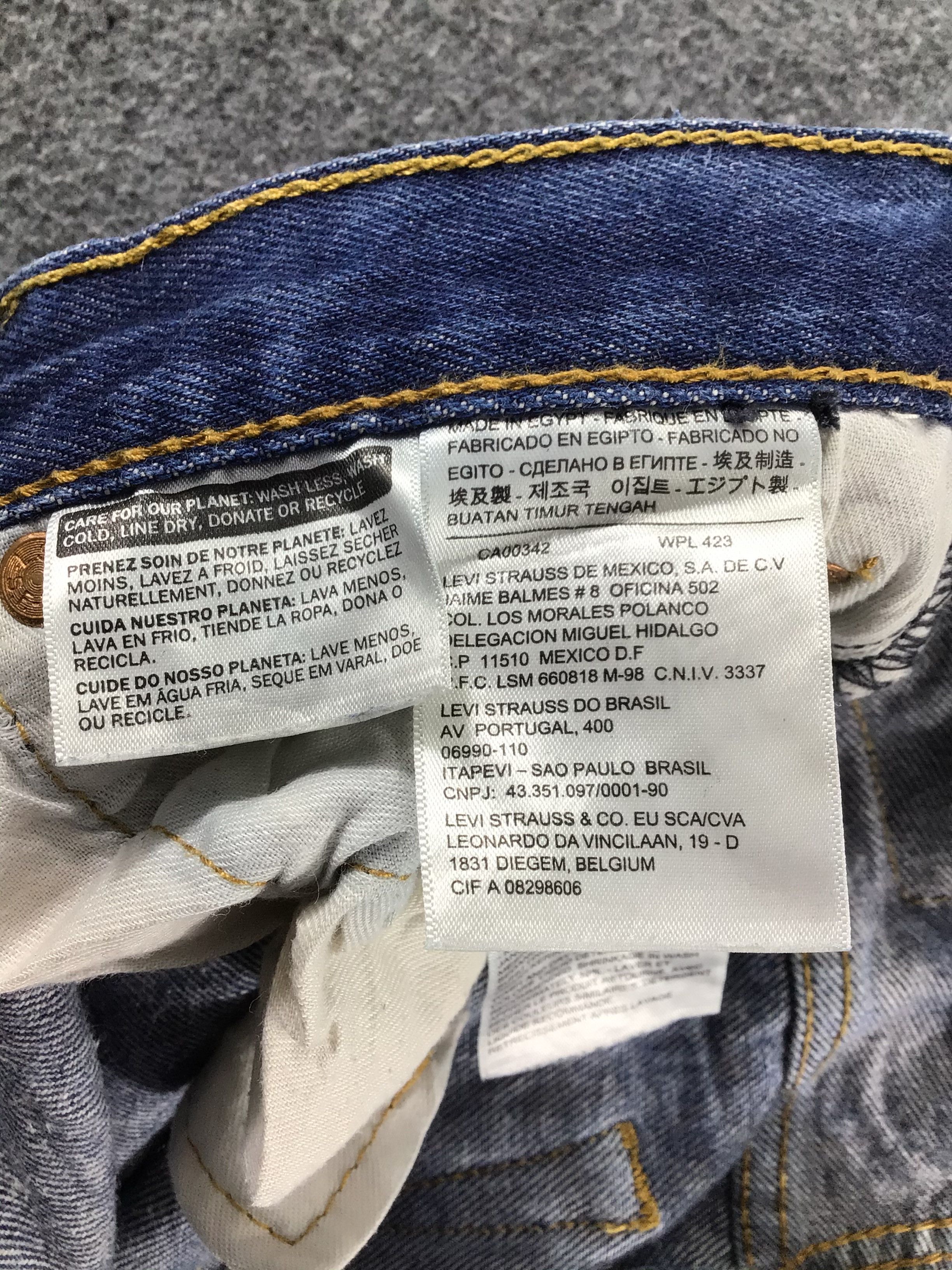 Levi's Vintage Levis 501 Jeans Blue Faded Wash -J332 Size US 29 - 9 Thumbnail