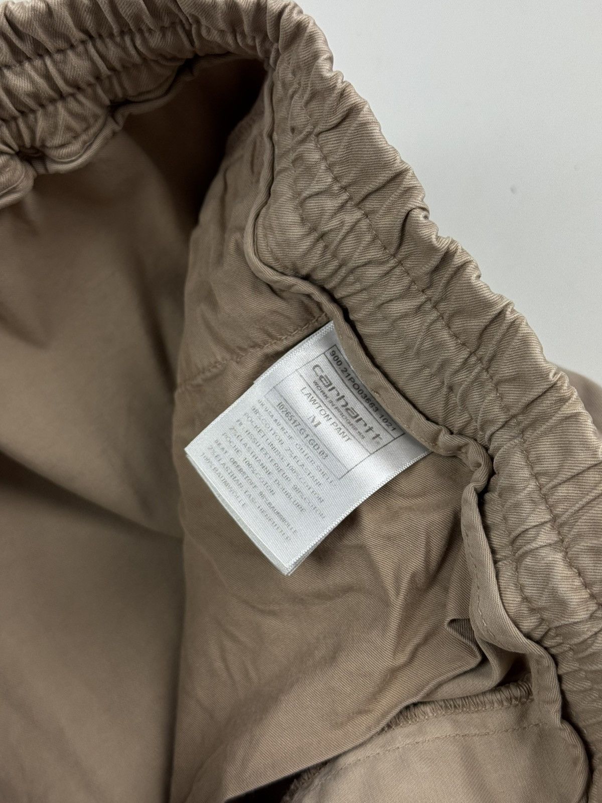 Carhartt Sun Faded Carhartt Lawton Beige Pants Size US 33 - 16 Thumbnail