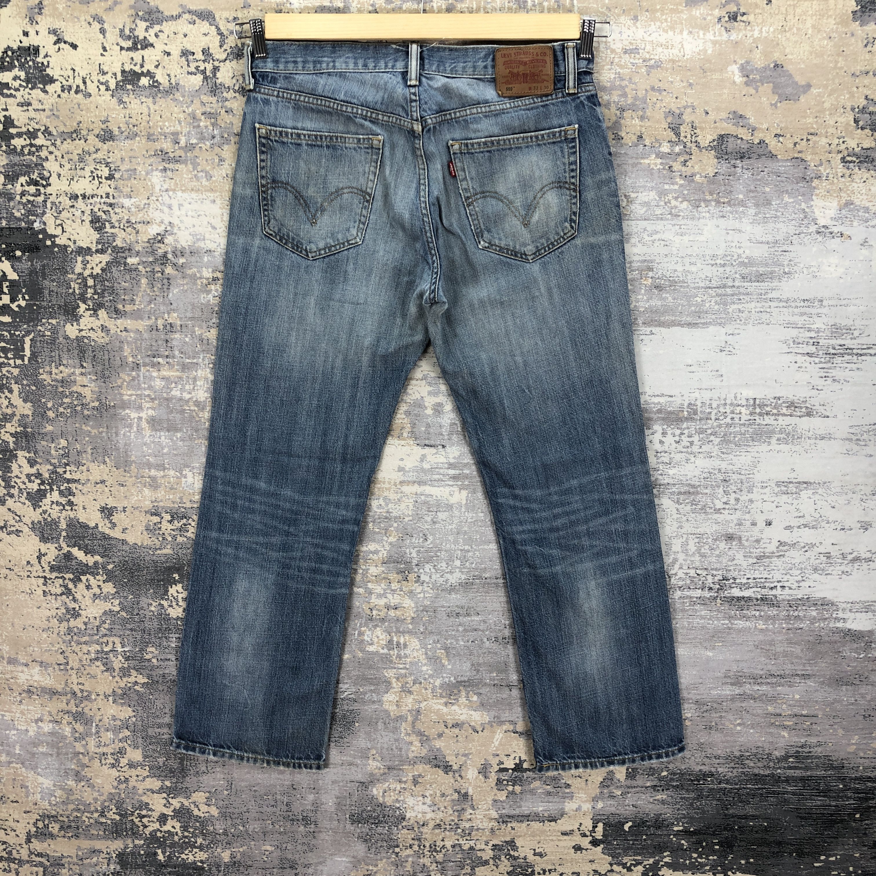 Levi's × Vintage Vintage Y2K Levis 559 Baggy Loose Jeans Levi's Faded Denim Size US 32 / EU 48 - 2 Thumbnail