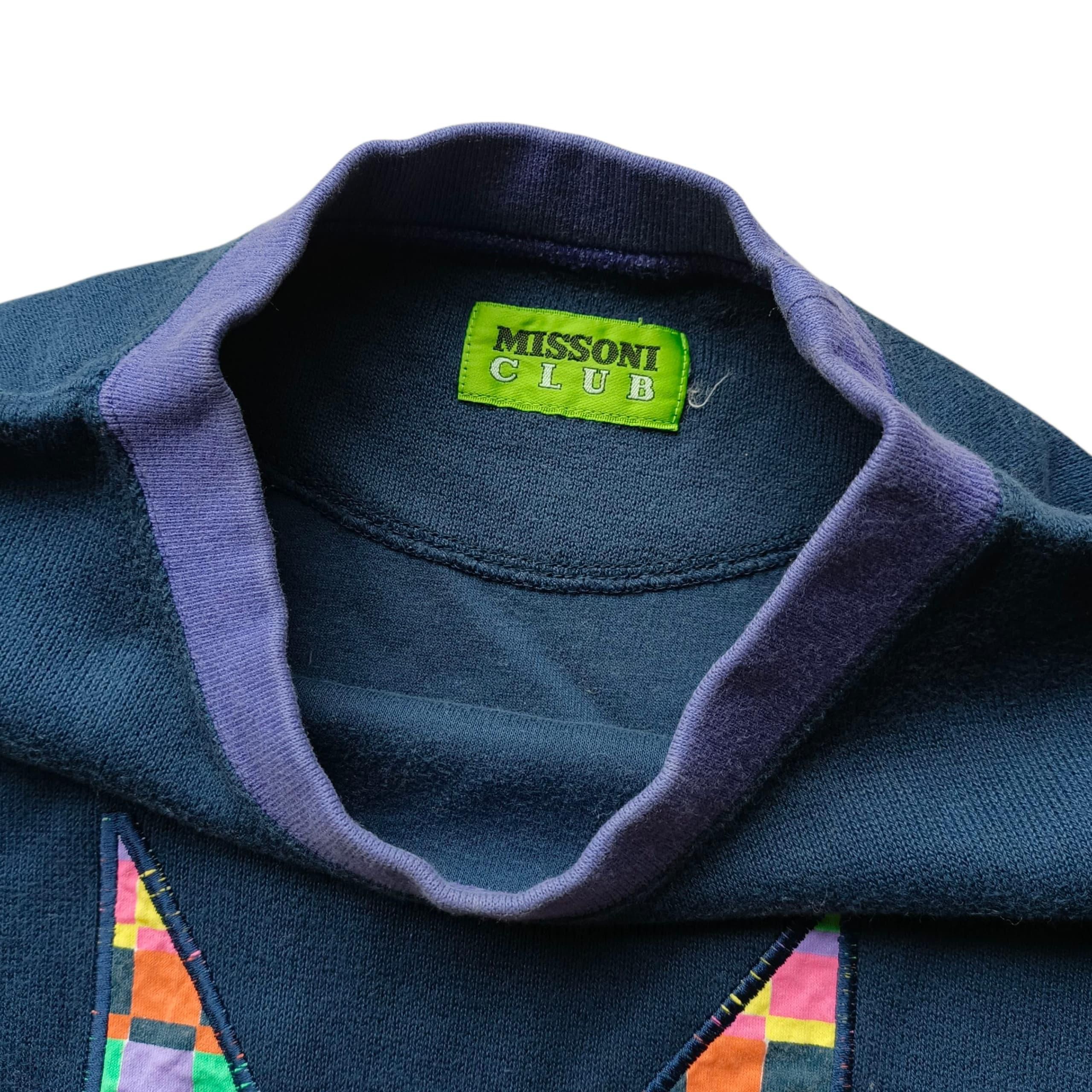 Missoni 90's rare missoni sport rainbow multicolor MC sweatshirt Size M / US 6-8 / IT 42-44 - 7 Thumbnail