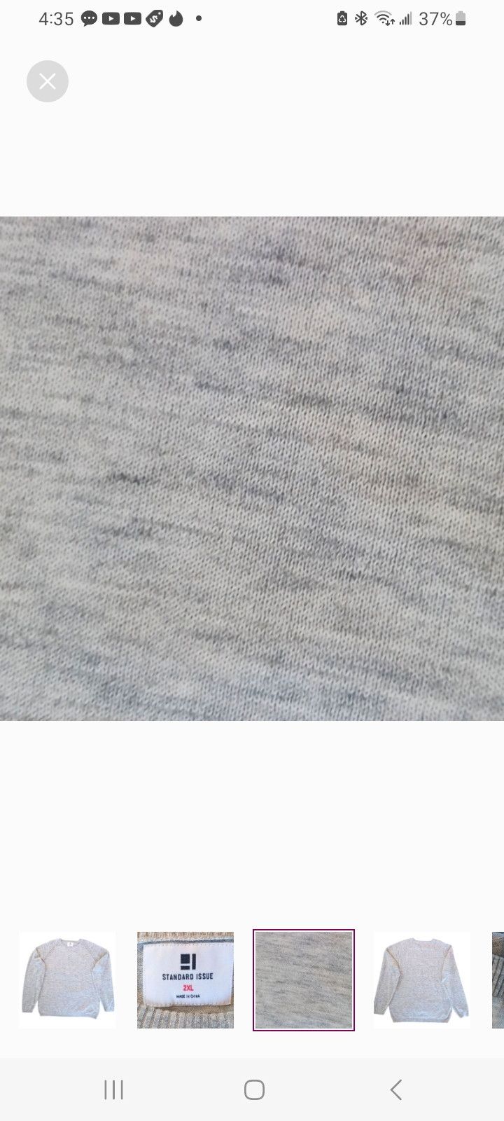 Standard Issue Standard Issue Crew Neck Sweater Size US XXL / EU 58 / 5 - 3 Thumbnail