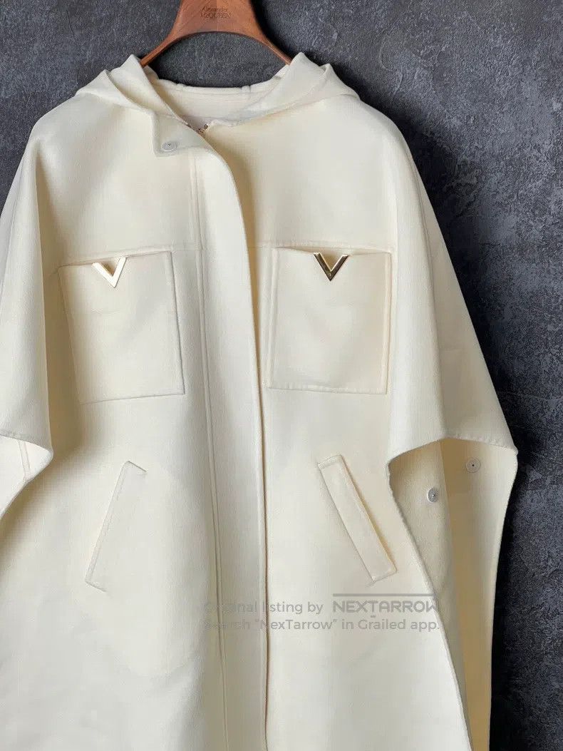 Valentino Valentino Hooded cape coat Size XL / US 12-14 / IT 48-50 - 3 Thumbnail