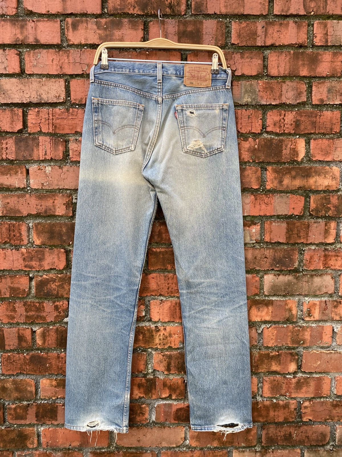 Levi's Vintage Clothing W30x32 Vintage levi's 501 faded made in USA Size US 30 / EU 46 - 2 Thumbnail