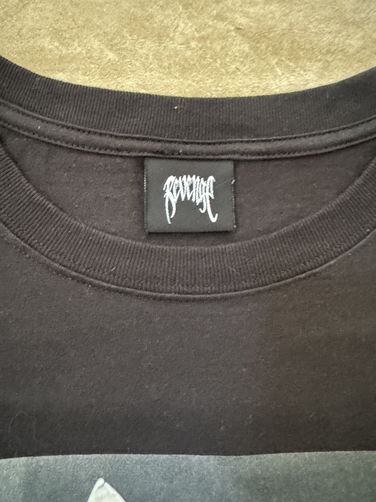 Playboy × Revenge *FINAL DROP* Revenge x Playboy Gloria Photo Tee - Black LG Size US L / EU 52-54 / 3 - 5 Thumbnail