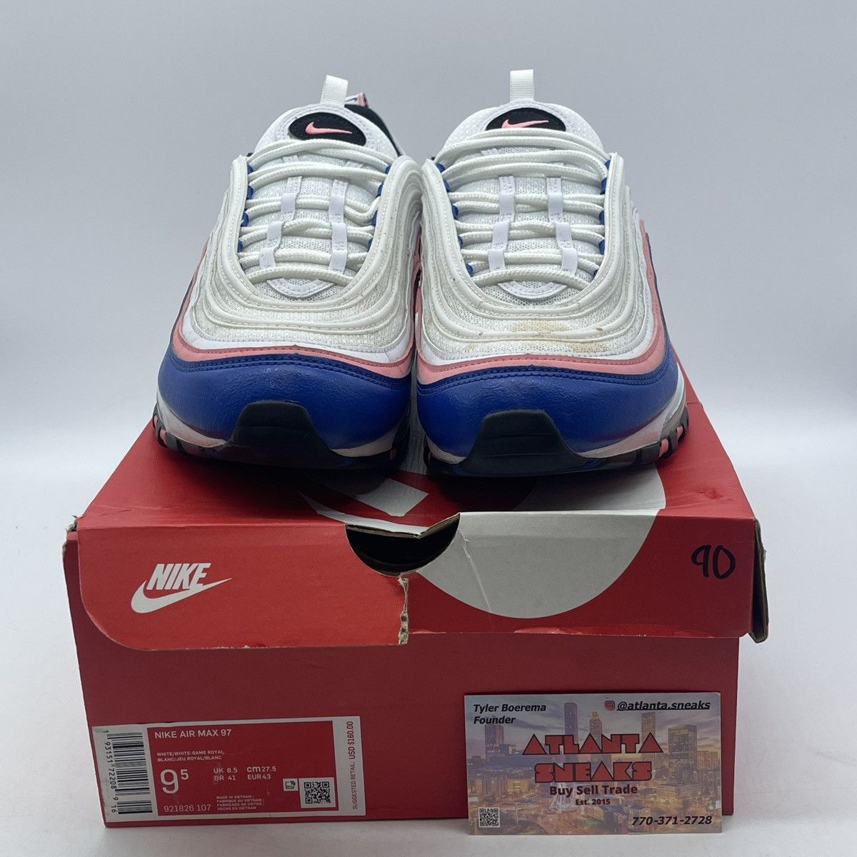 Nike Air max 97 ultramarine Size US 9.5 / EU 42-43 - 2 Thumbnail