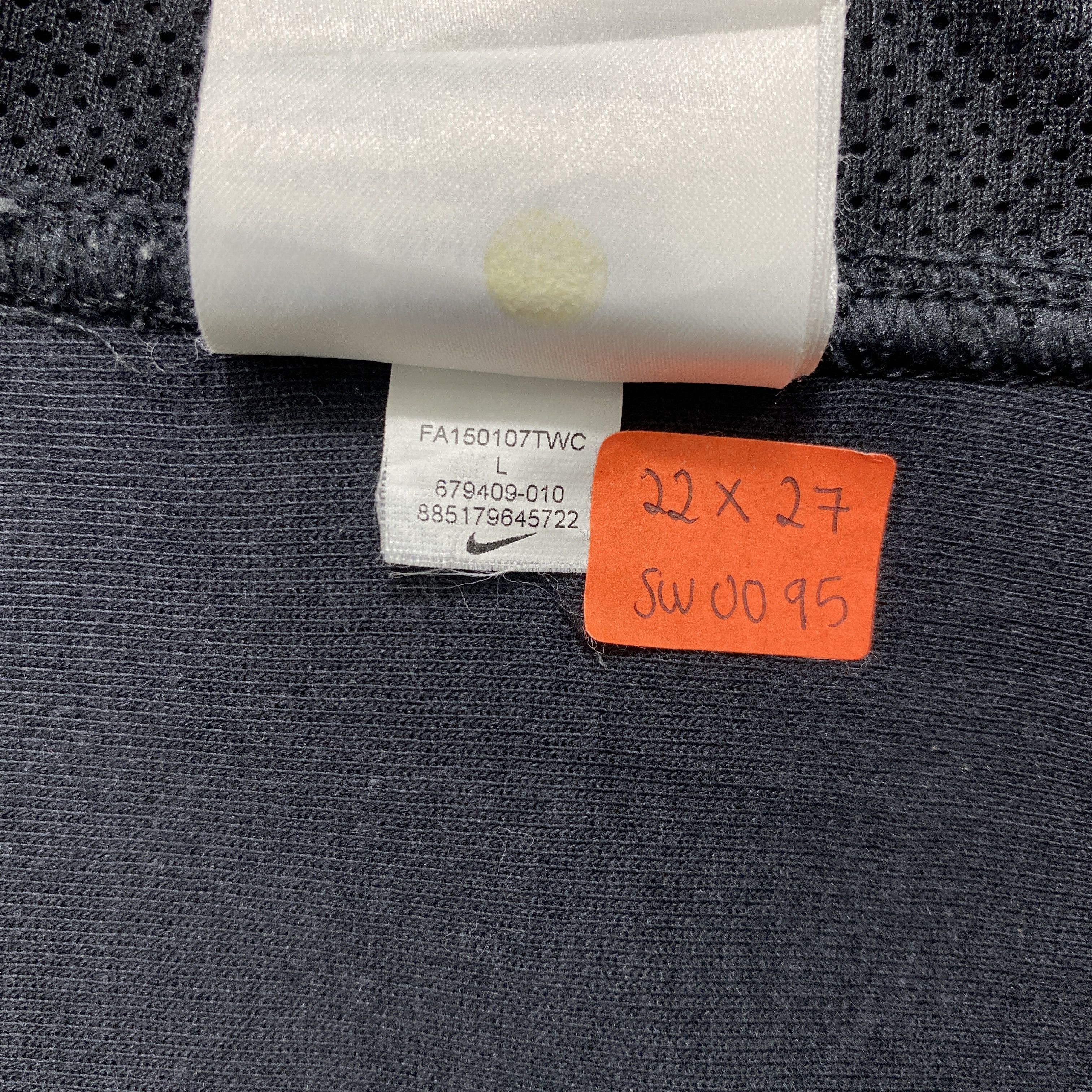 Nike Vintage nike Small Logo Zipper Hoodie Faded - SW095 Size US M / EU 48-50 / 2 - 11 Thumbnail