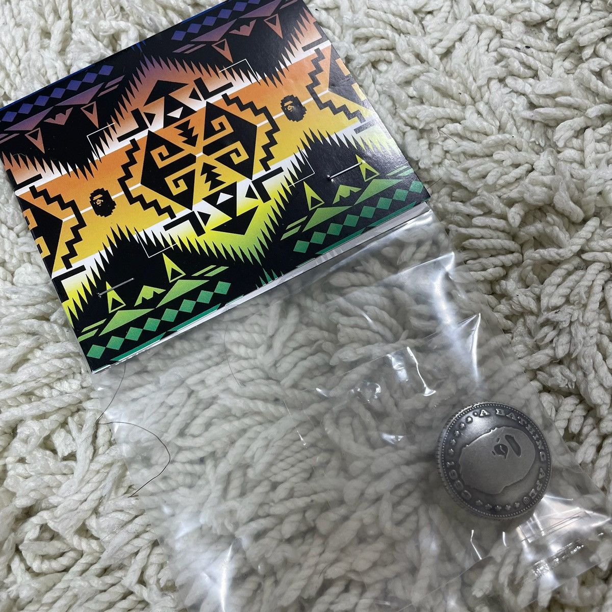 Bape BAPE Ape Metal Pin / Badge Novelty item Size ONE SIZE - 1 Thumbnail