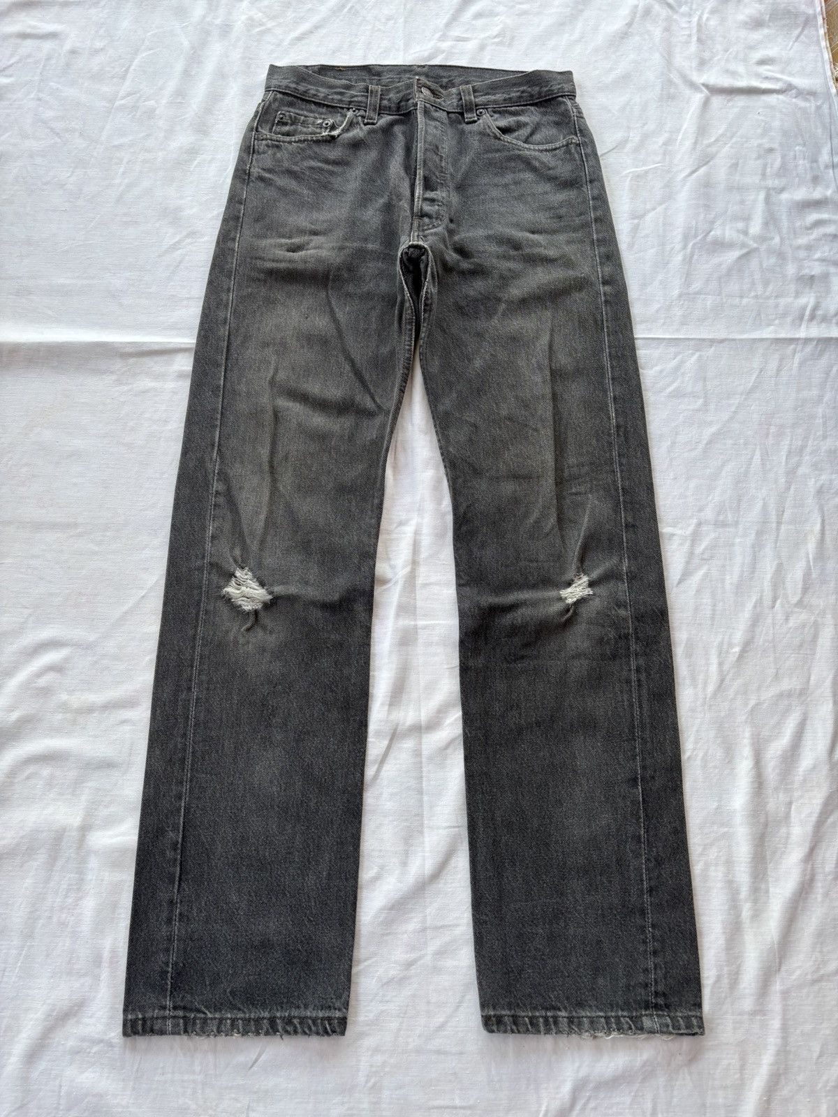 Kapital Vintage Levis 501 Rick Owens Style Distress Denim USA MADE Size US 30 / EU 46 - 7 Thumbnail