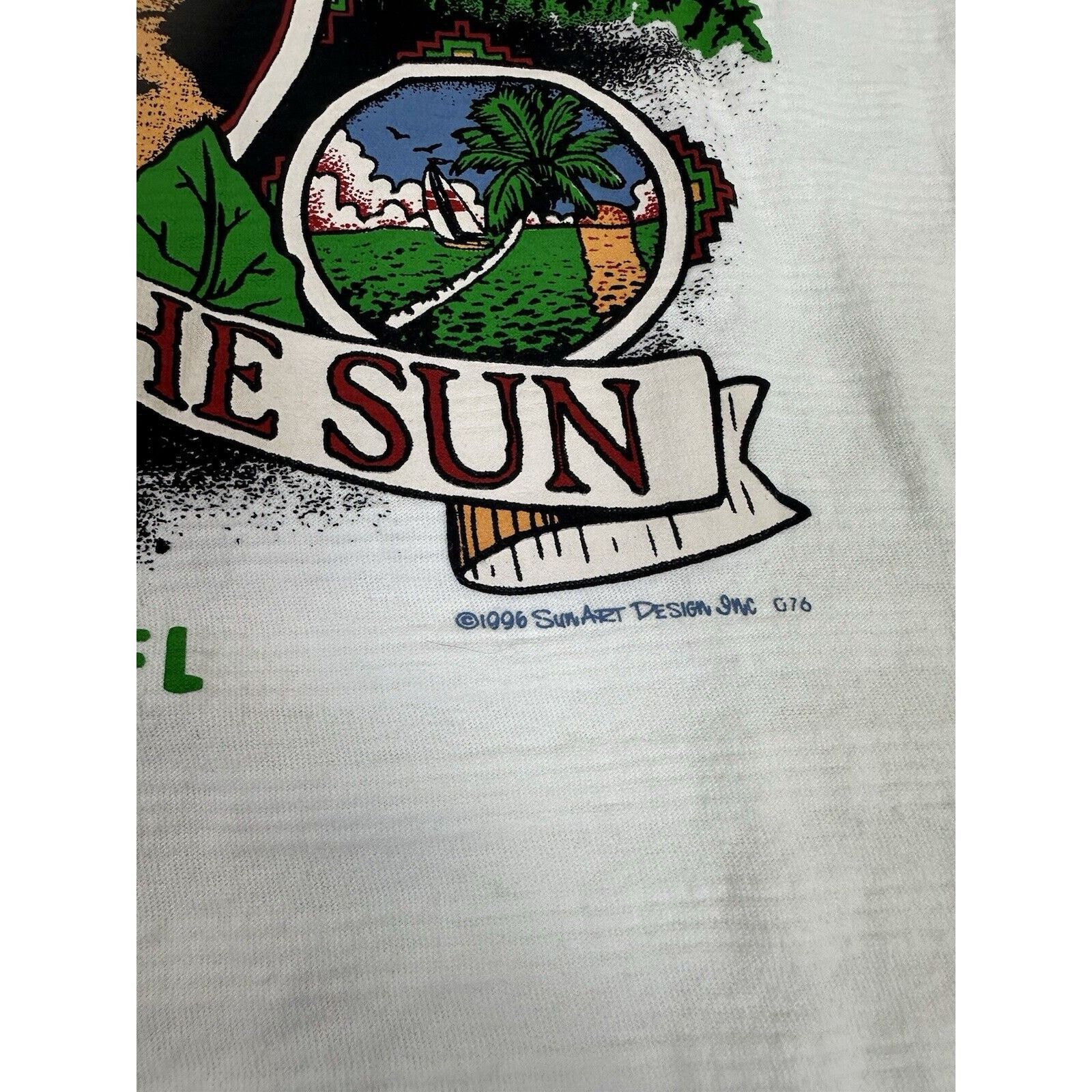 Vintage Vintage 90s Cocoa Florida Tourist Shirt Size US XL / EU 56 / 4 - 4 Thumbnail