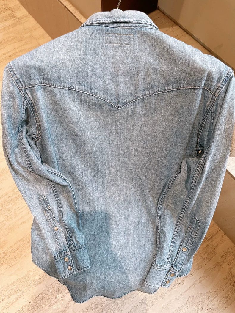 Saint Laurent Paris Saint Laurent Parisdenim shirt 2504-Nextarrow Size US S / EU 44-46 / 1 - 2 Thumbnail