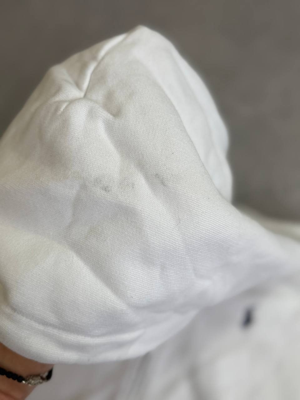 Polo Ralph Lauren Polo Ralph Lauren White Zip-Up Hoodie Y2K Avant-garde Size US M / EU 48-50 / 2 - 11 Thumbnail