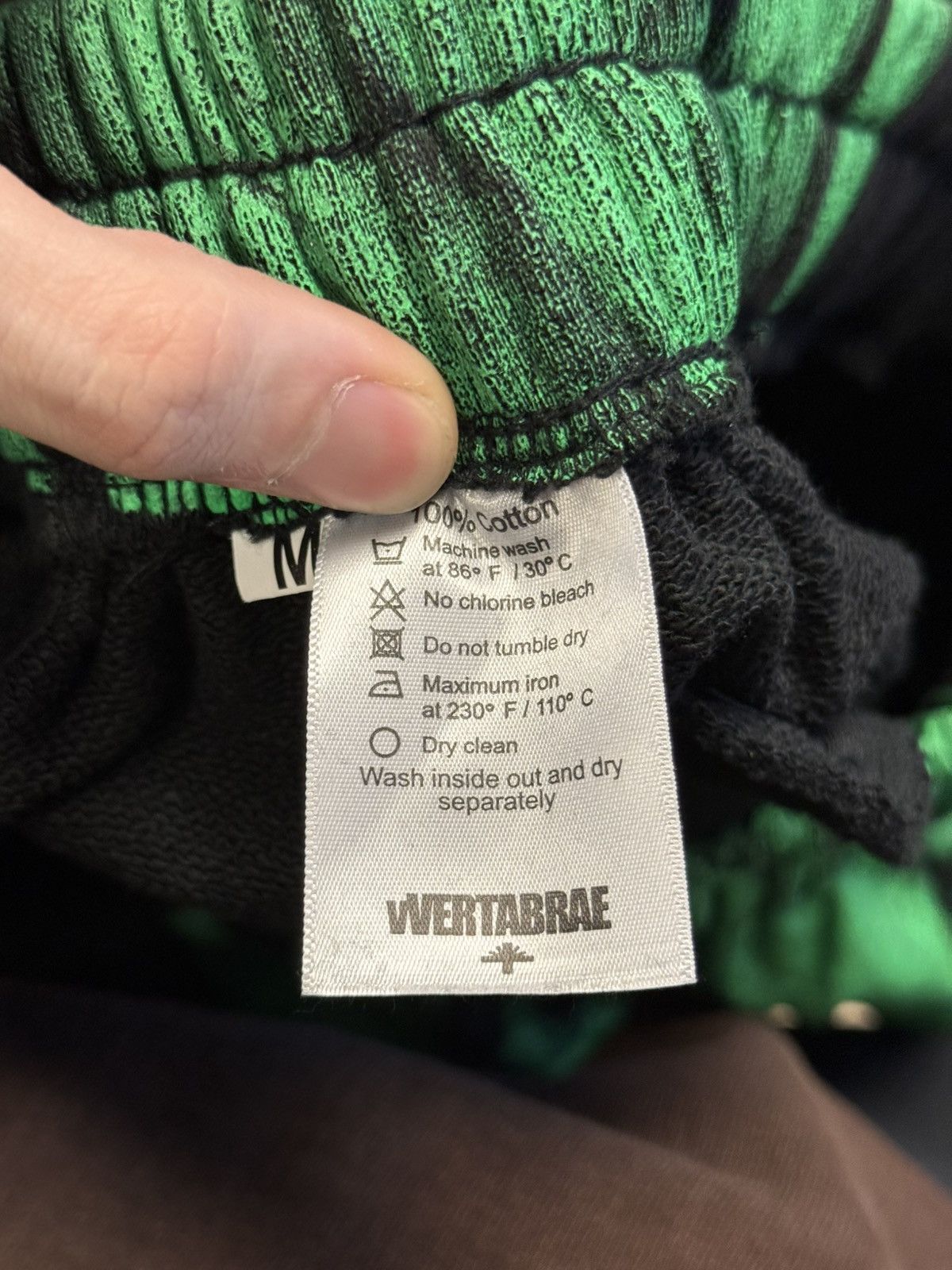 Vertabrae Vertabrae Skeleton Shorts Green Black Size M (NEW) Size US 28 / EU 44 - 6 Thumbnail